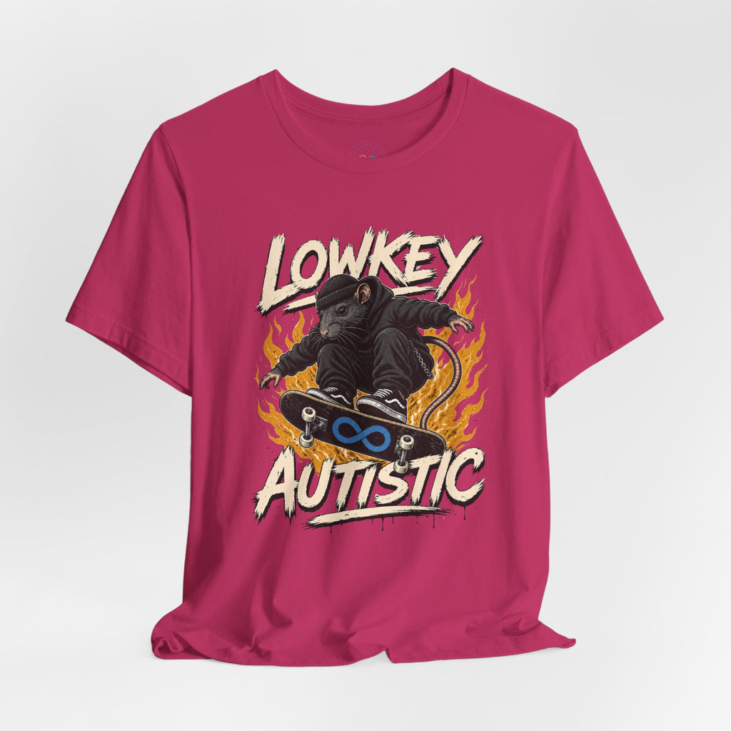 Lowkey Autistic Skate Rat | T-Shirt
