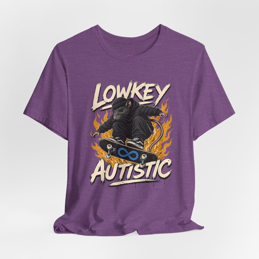 Lowkey Autistic Skate Rat | T-Shirt