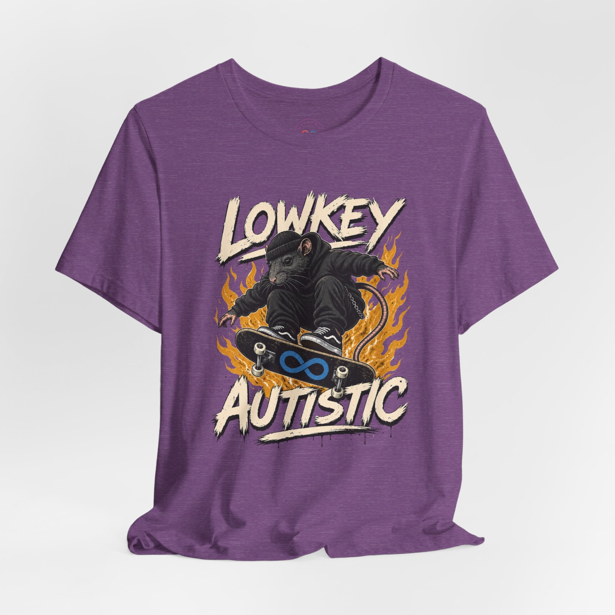 Lowkey Autistic Skate Rat | T-Shirt