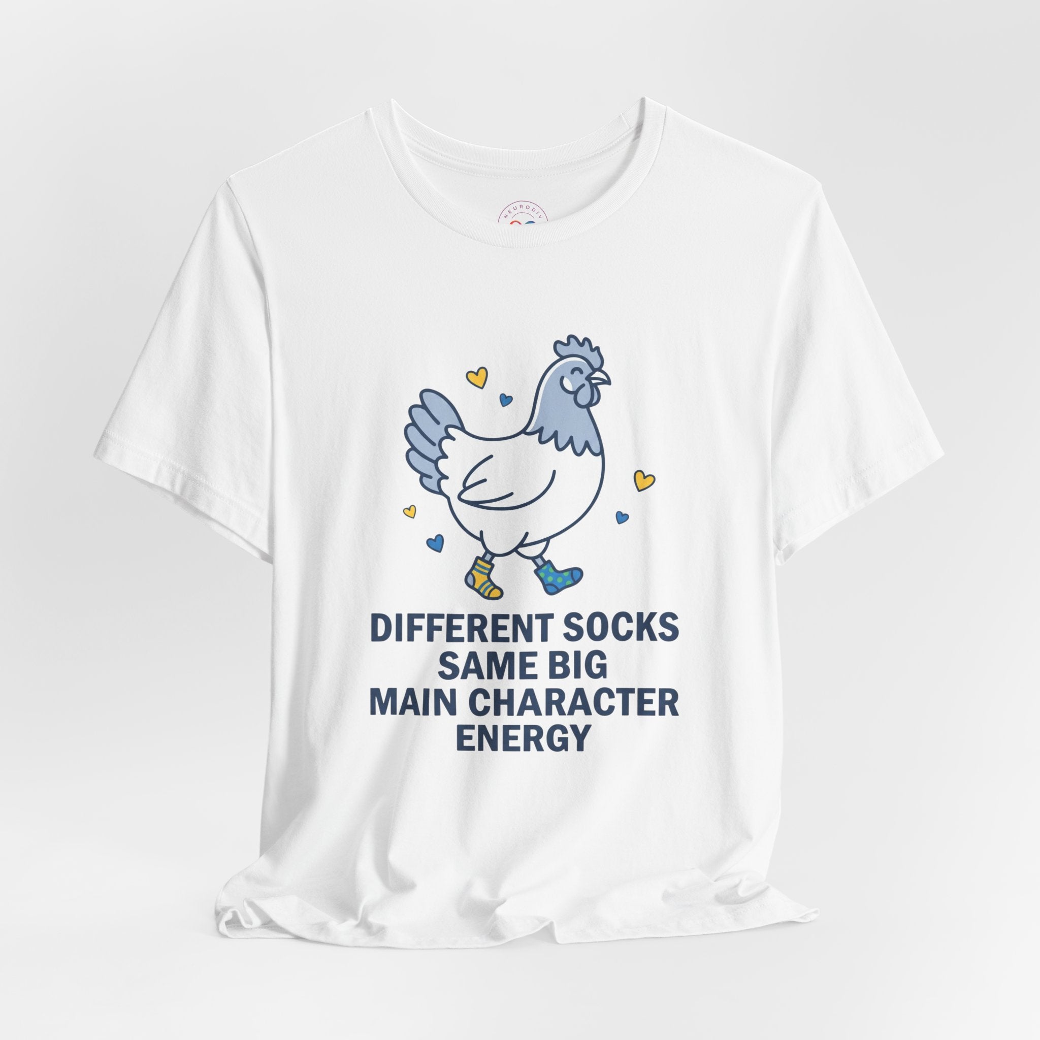 Different Socks Same Main Character Energy | T-Shirt