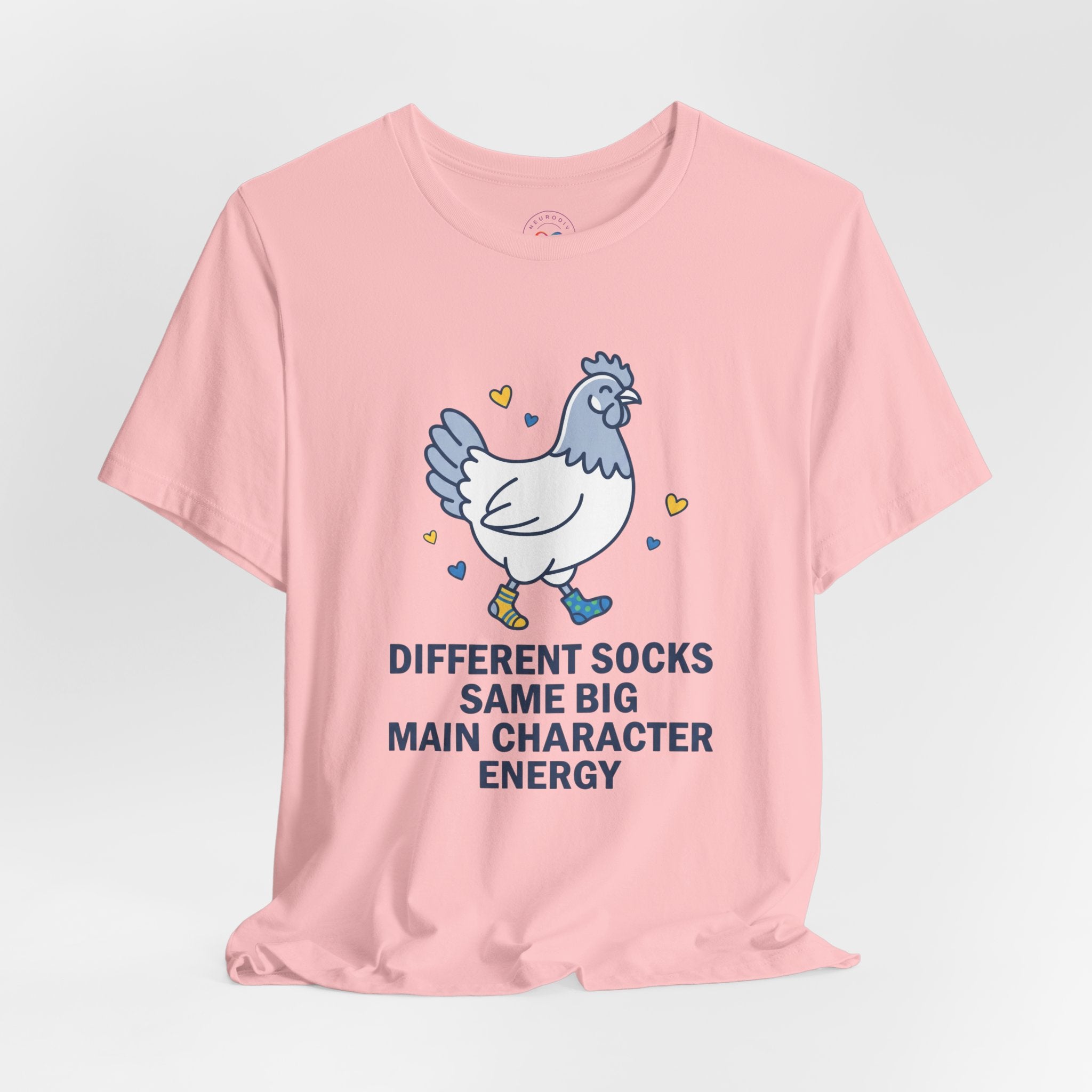 Different Socks Same Main Character Energy | T-Shirt