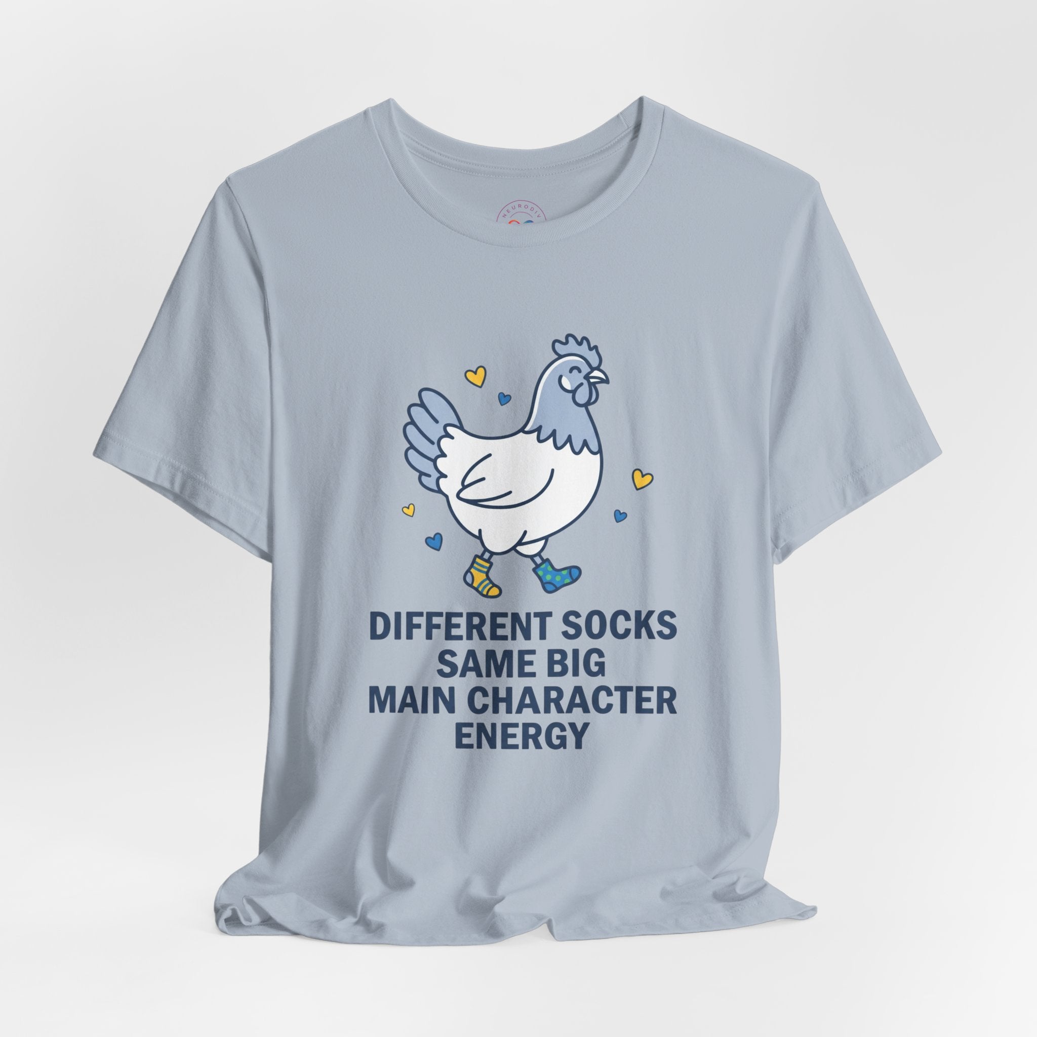 Different Socks Same Main Character Energy | T-Shirt