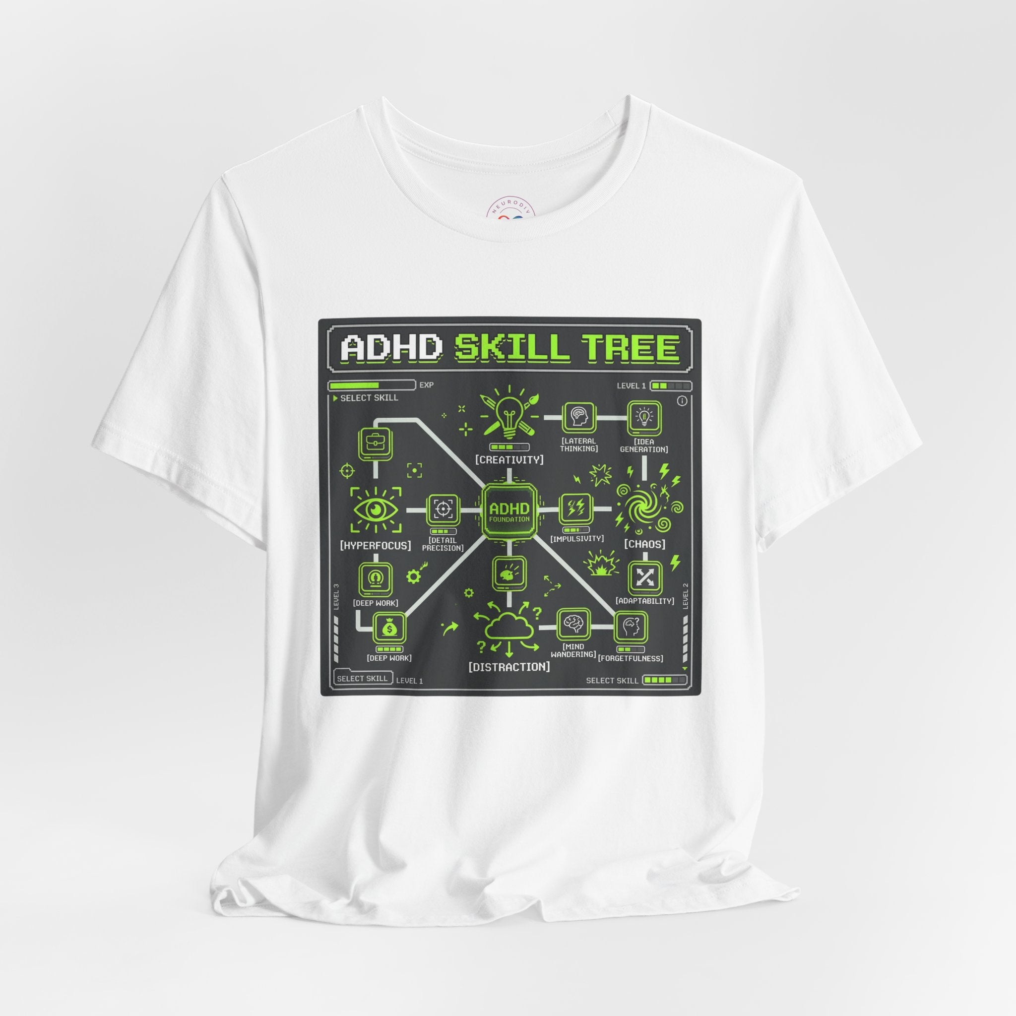 ADHD Skill Tree | T-Shirt