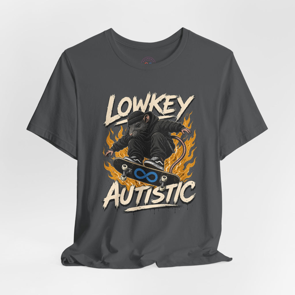 Lowkey Autistic Skate Rat | T-Shirt
