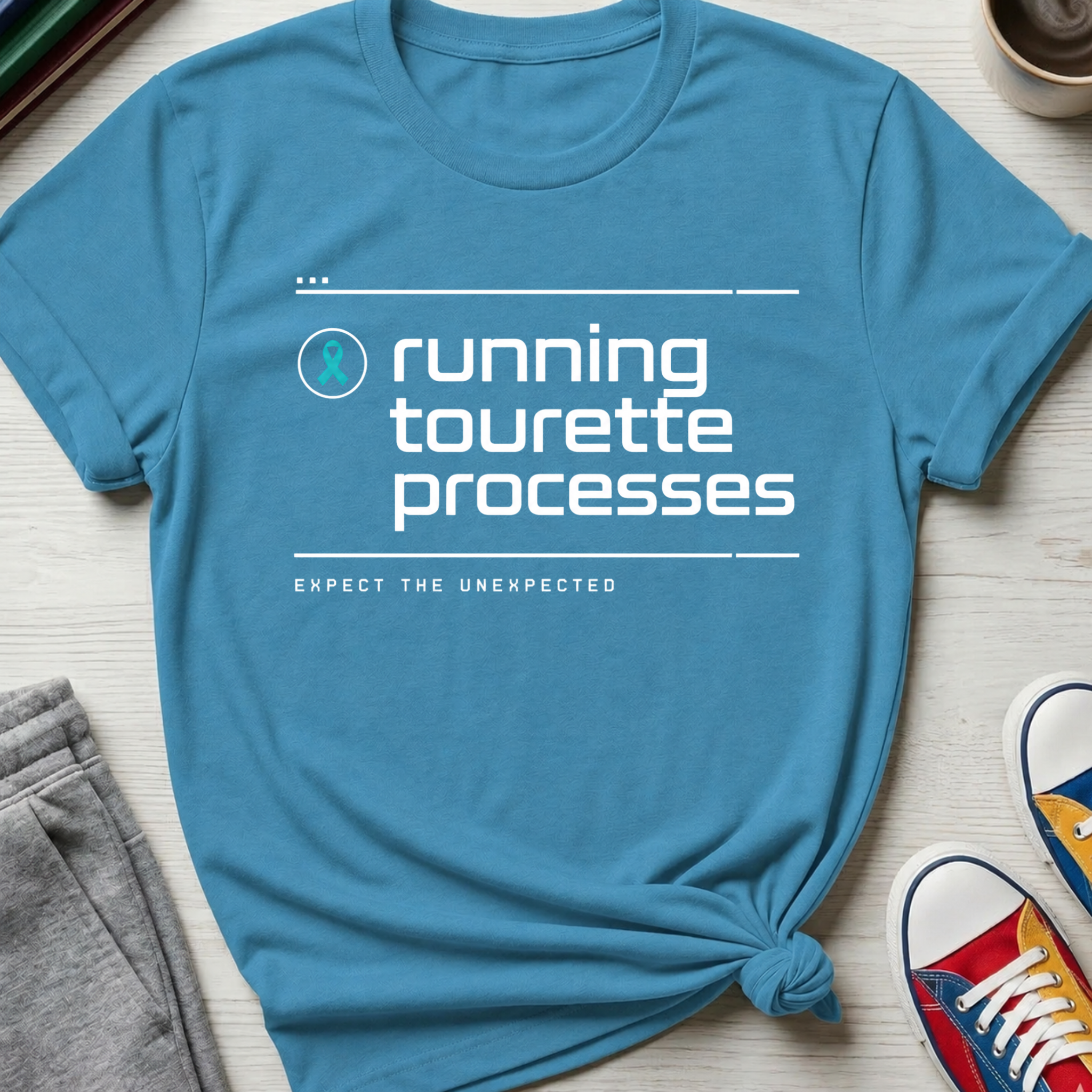 Tourette Running Processes | T-Shirt