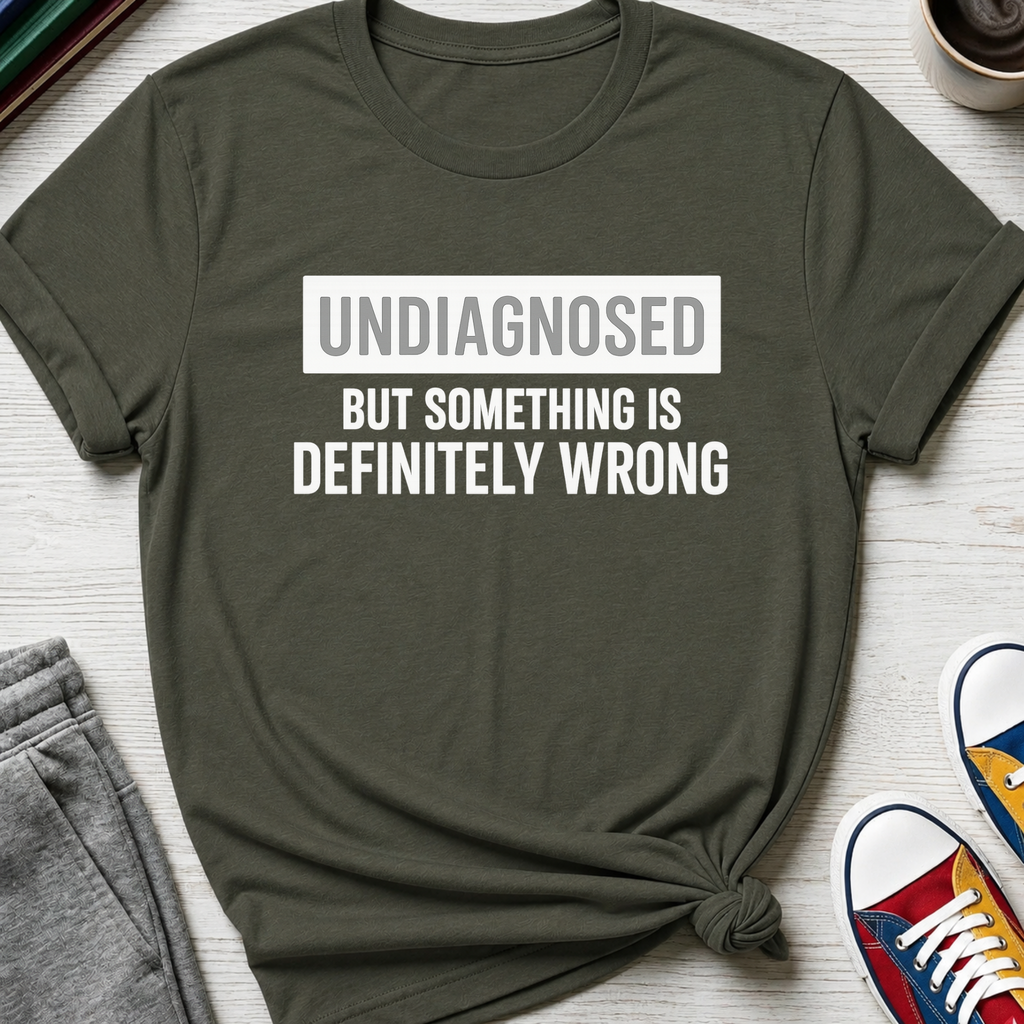 Undiagnosed But Something Is Definitely Wrong | T‑Shirt