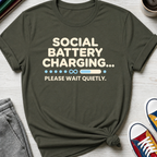 Social Battery Charging | T-Shirt