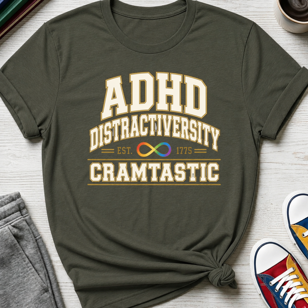 ADHD Distractiversity Cramtastic | T-Shirt