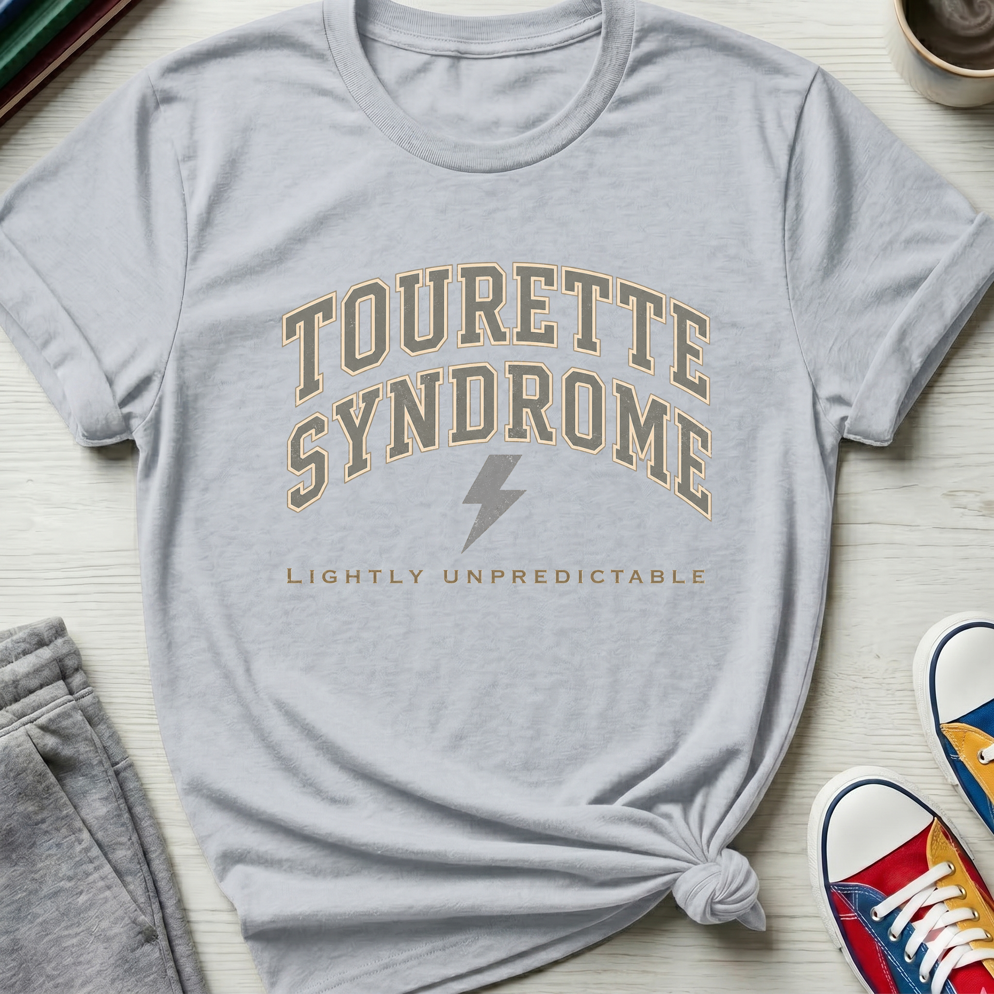 Tourette Lightly Unpredictable | T-Shirt