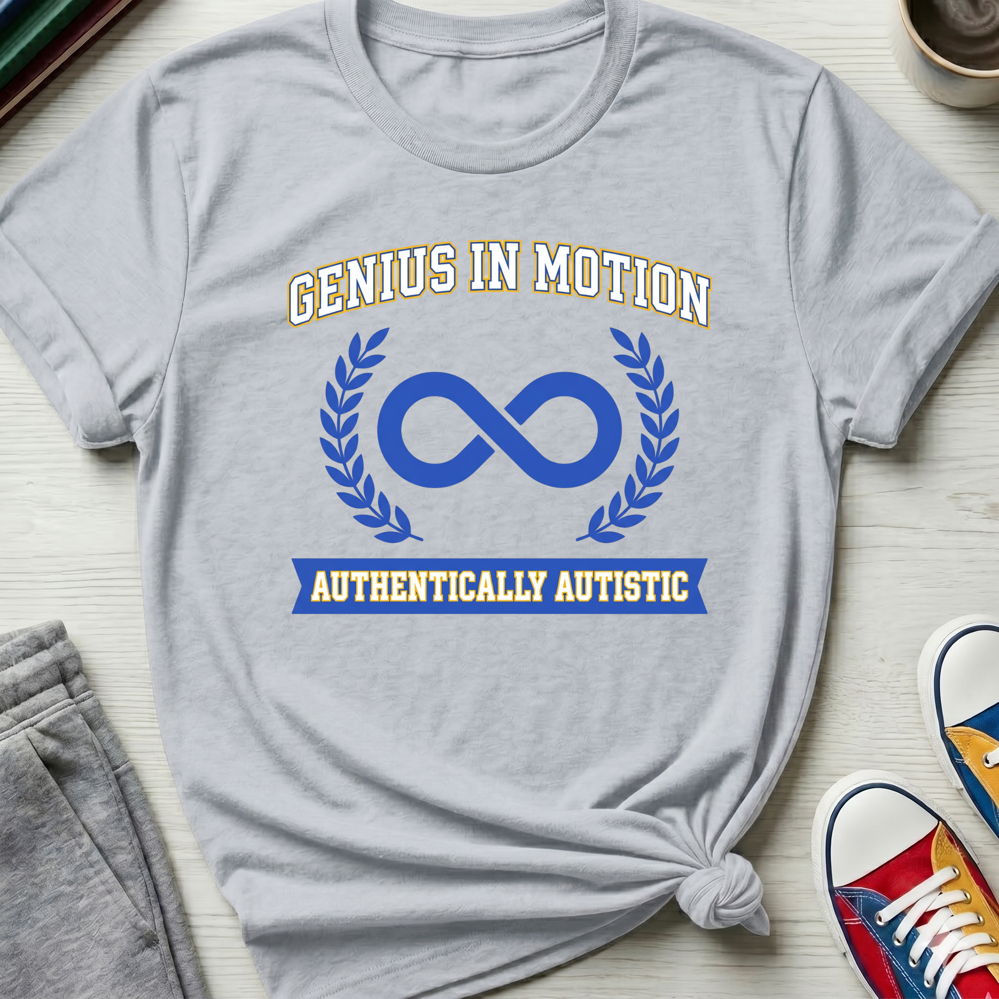 Autism Genius in Motion | T-Shirt