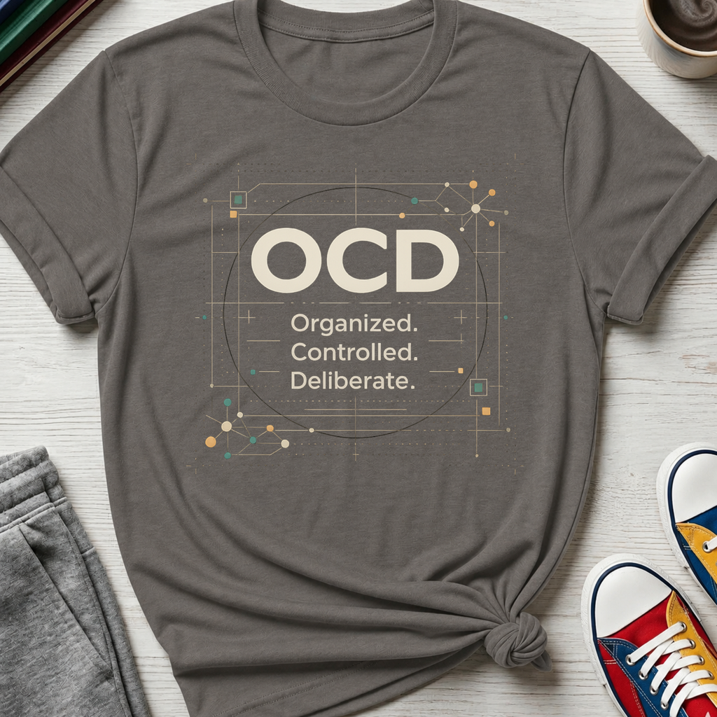OCD Organized Controlled Deliberate | T-Shirt