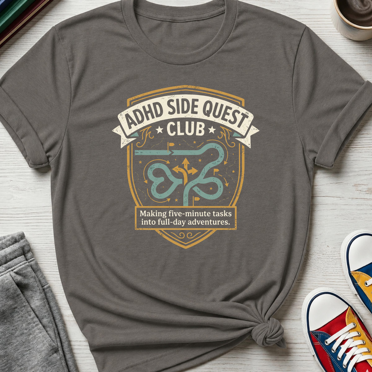 Side Quest Club Adventures | T-Shirt
