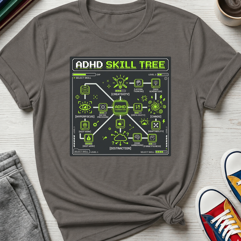 ADHD Skill Tree | T-Shirt