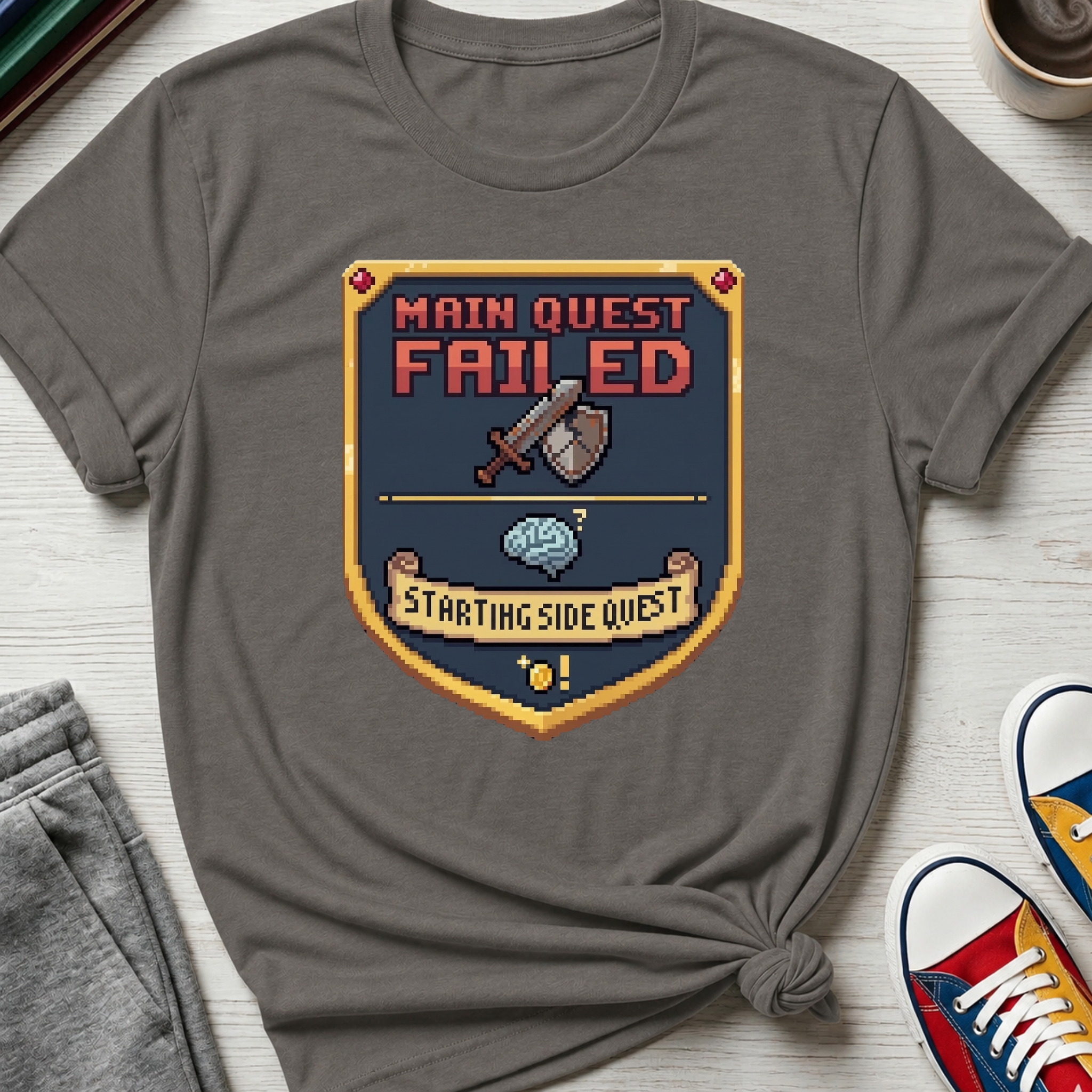 Main Quest Failed | T-Shirt