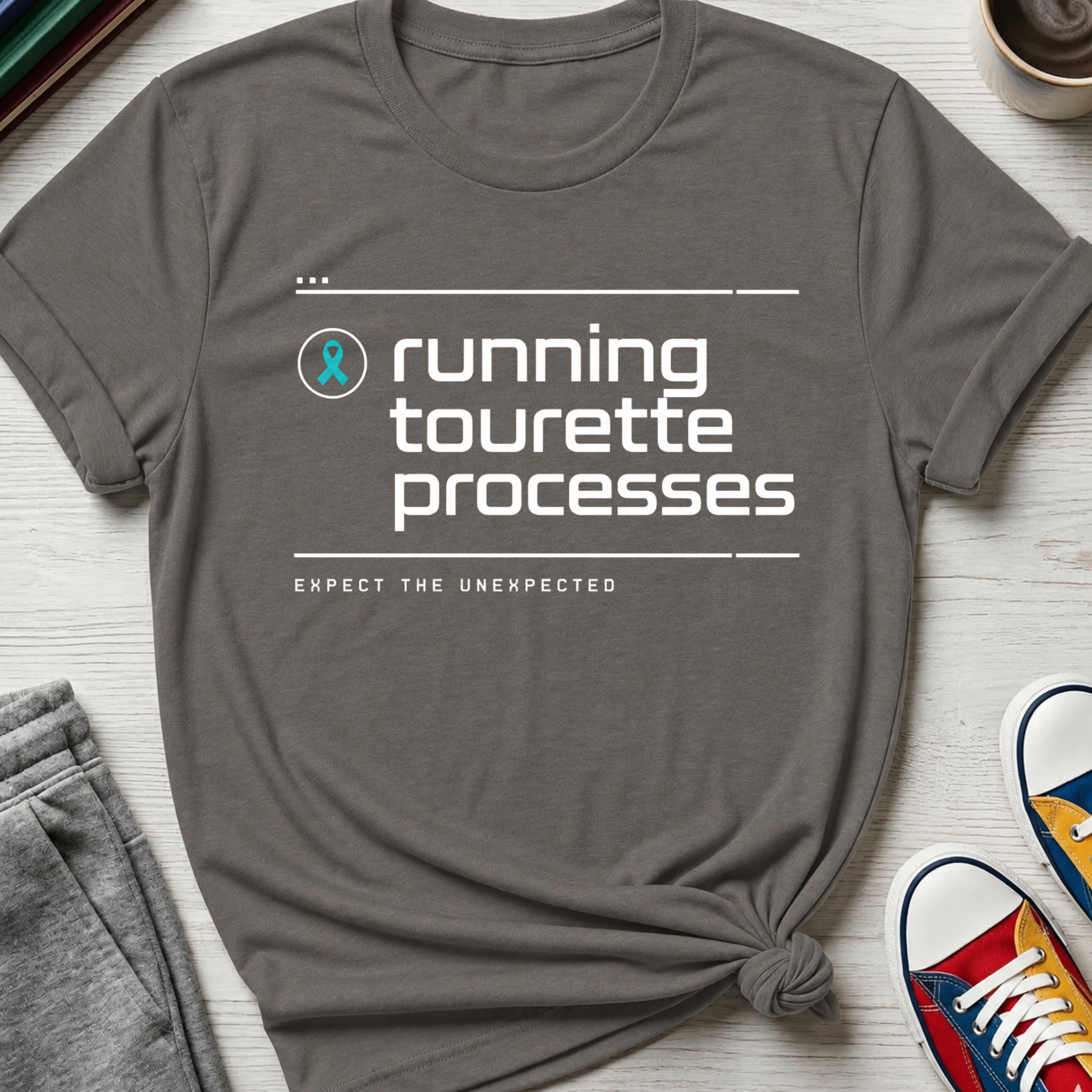 Tourette Running Processes | T-Shirt