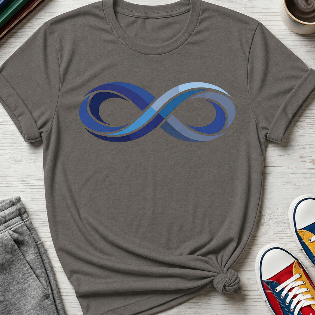 Autism Infinity Loop Edgy | T-Shirt