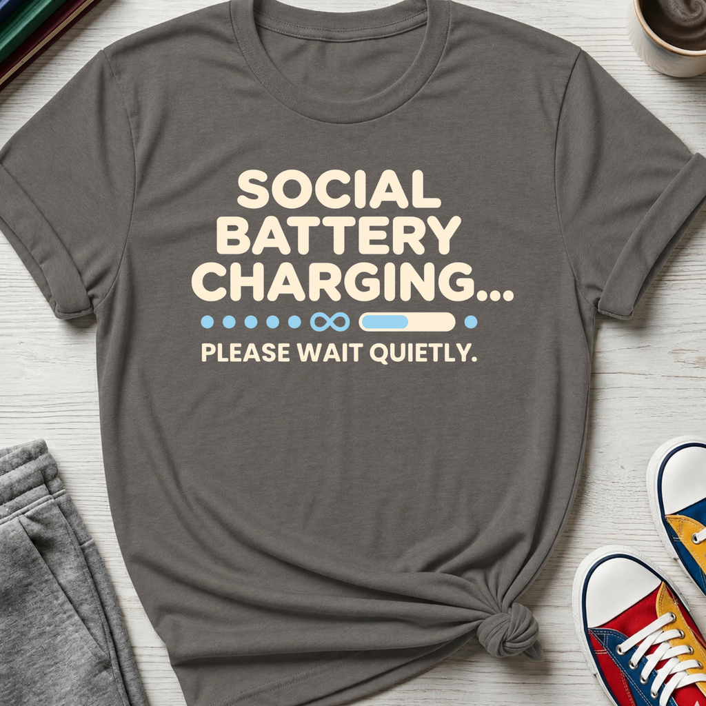 Social Battery Charging | T-Shirt