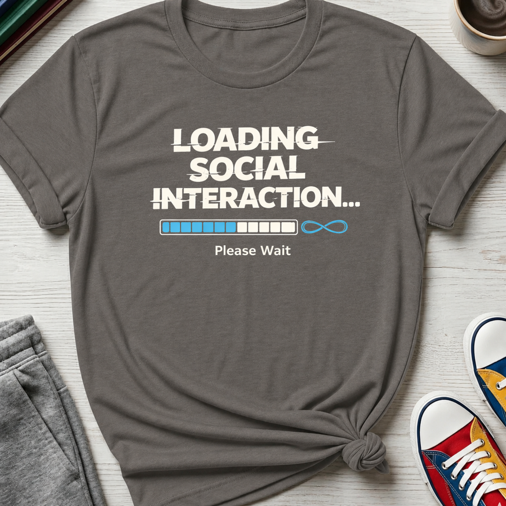 Autism Loading Social Interaction | T-Shirt