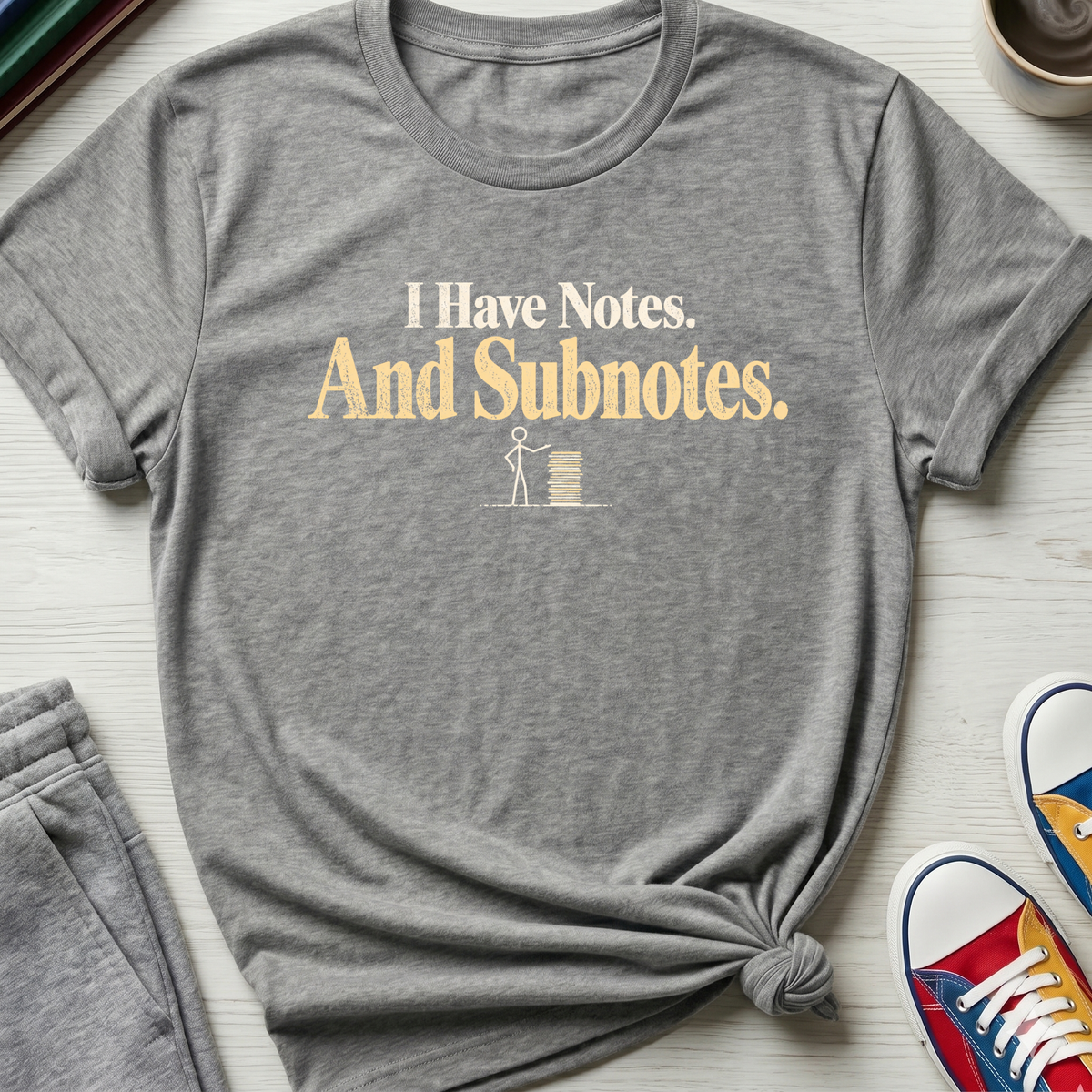 Notes and Subnotes | T-Shirt