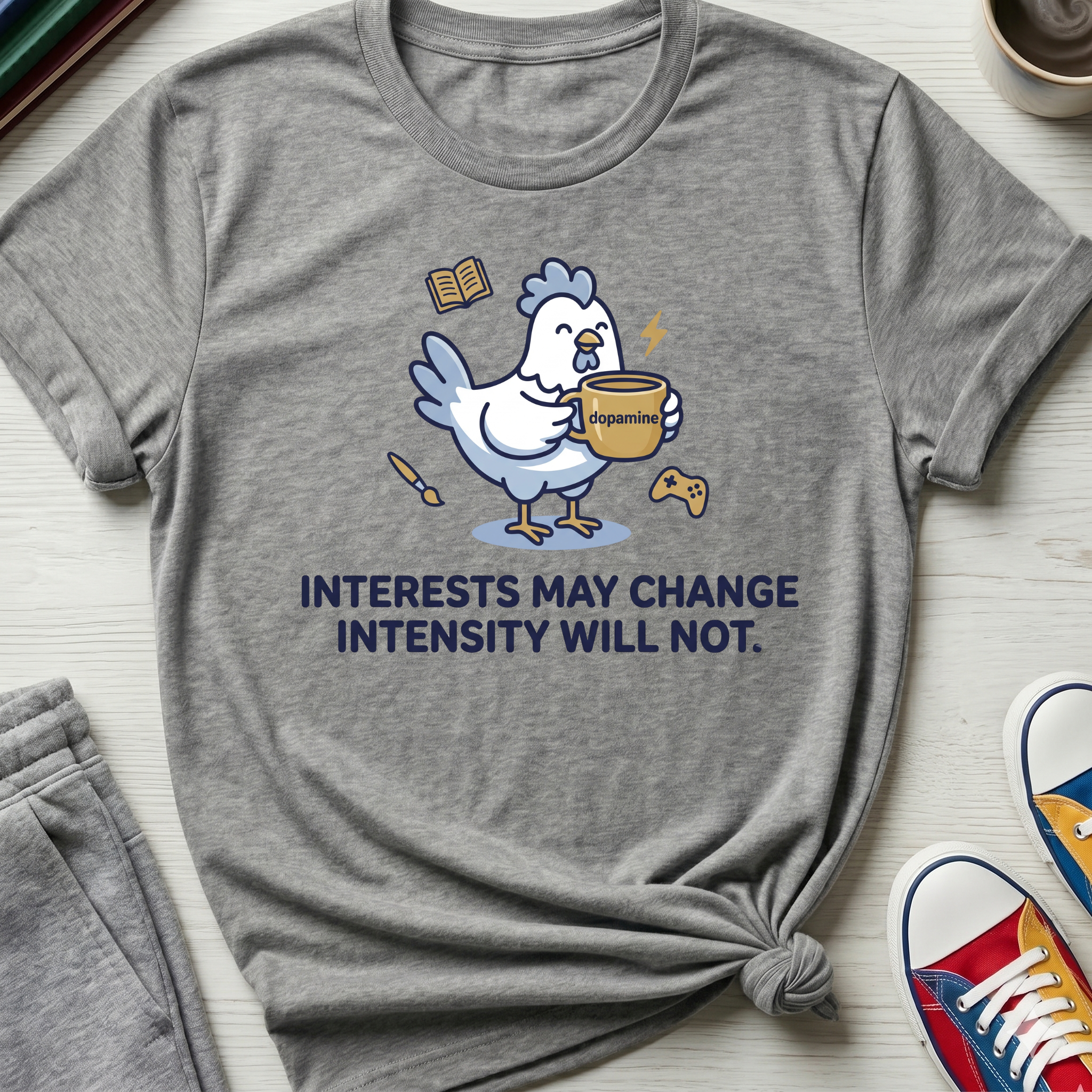 Interest vs Intensity Chicken | T-Shirt