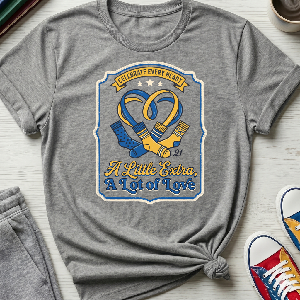 Little Extra Lot of Love - Shield | T-Shirt
