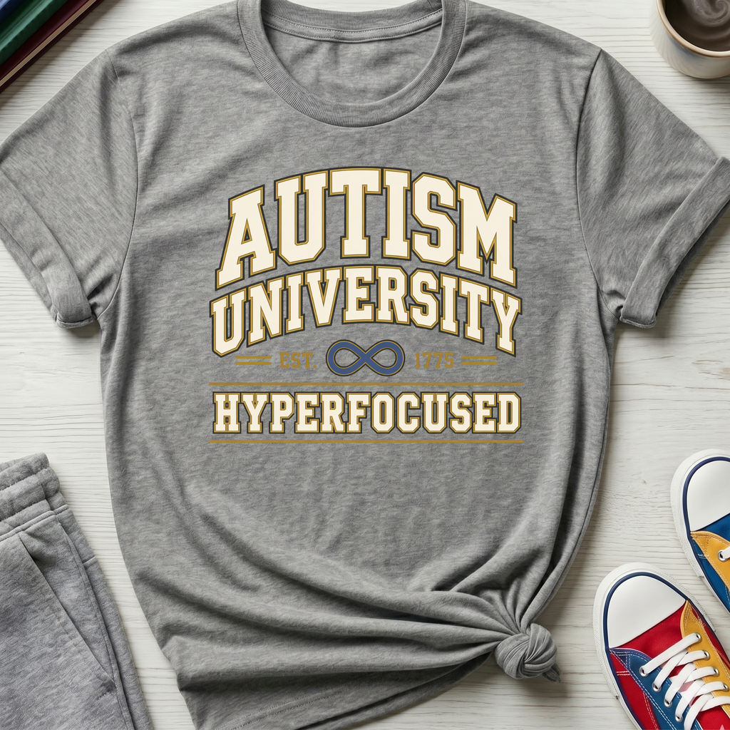 Autism University Hyperfocused | T-Shirt