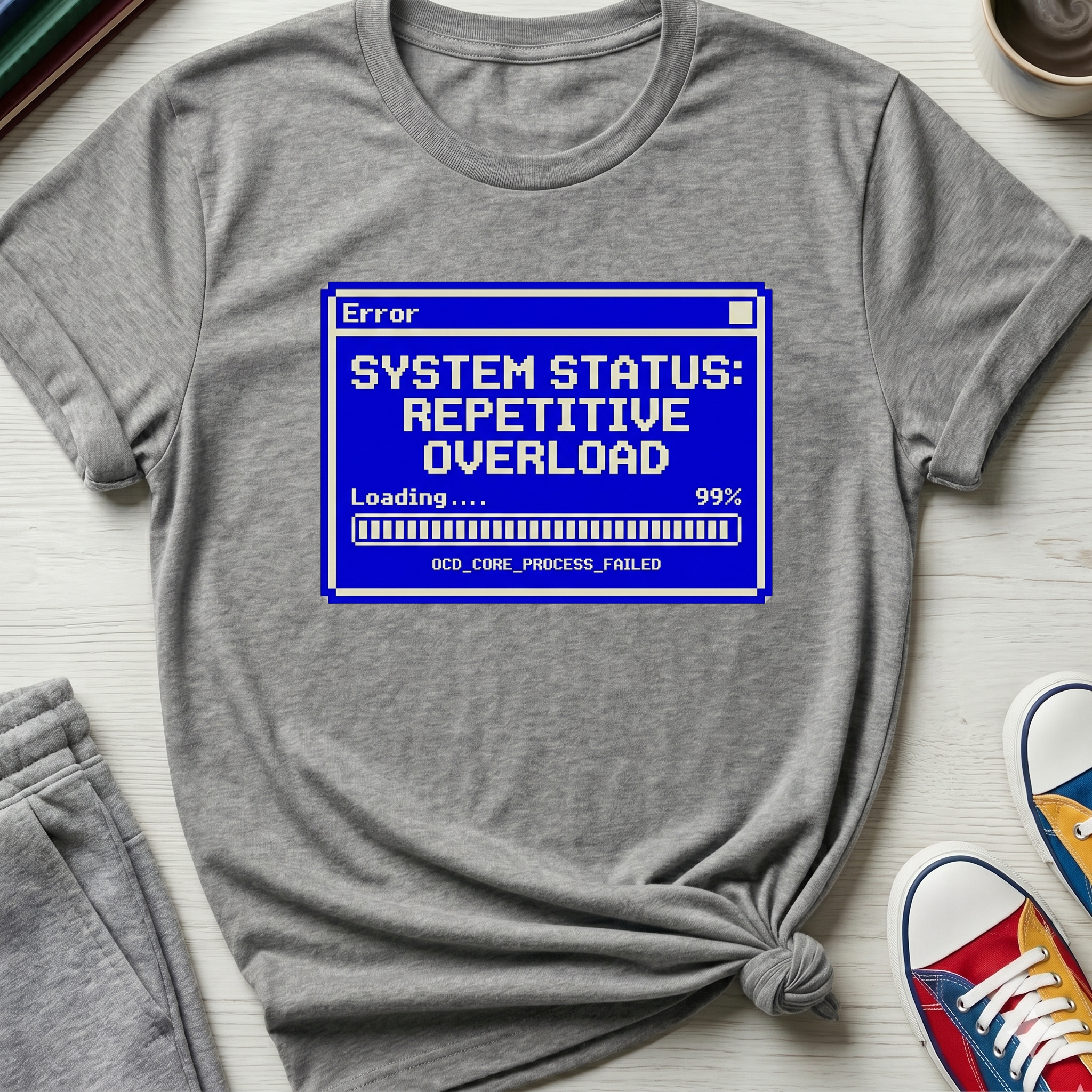 OCD Error Repetitive Overload | T-Shirt