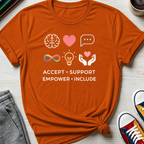 Neurodiv Accept Support Empower Include  | T-Shirt
