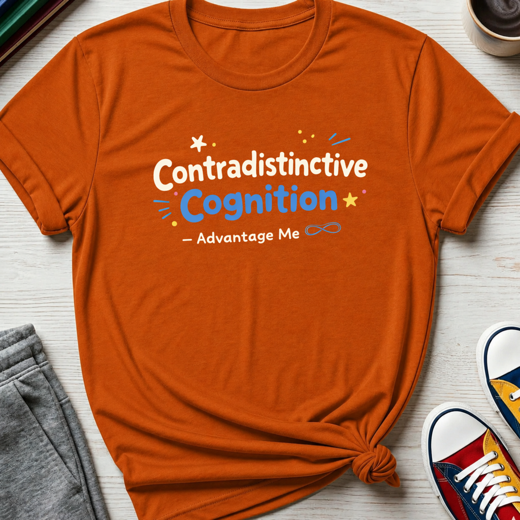 Autism Contradistinctive Cognition | T-Shirt