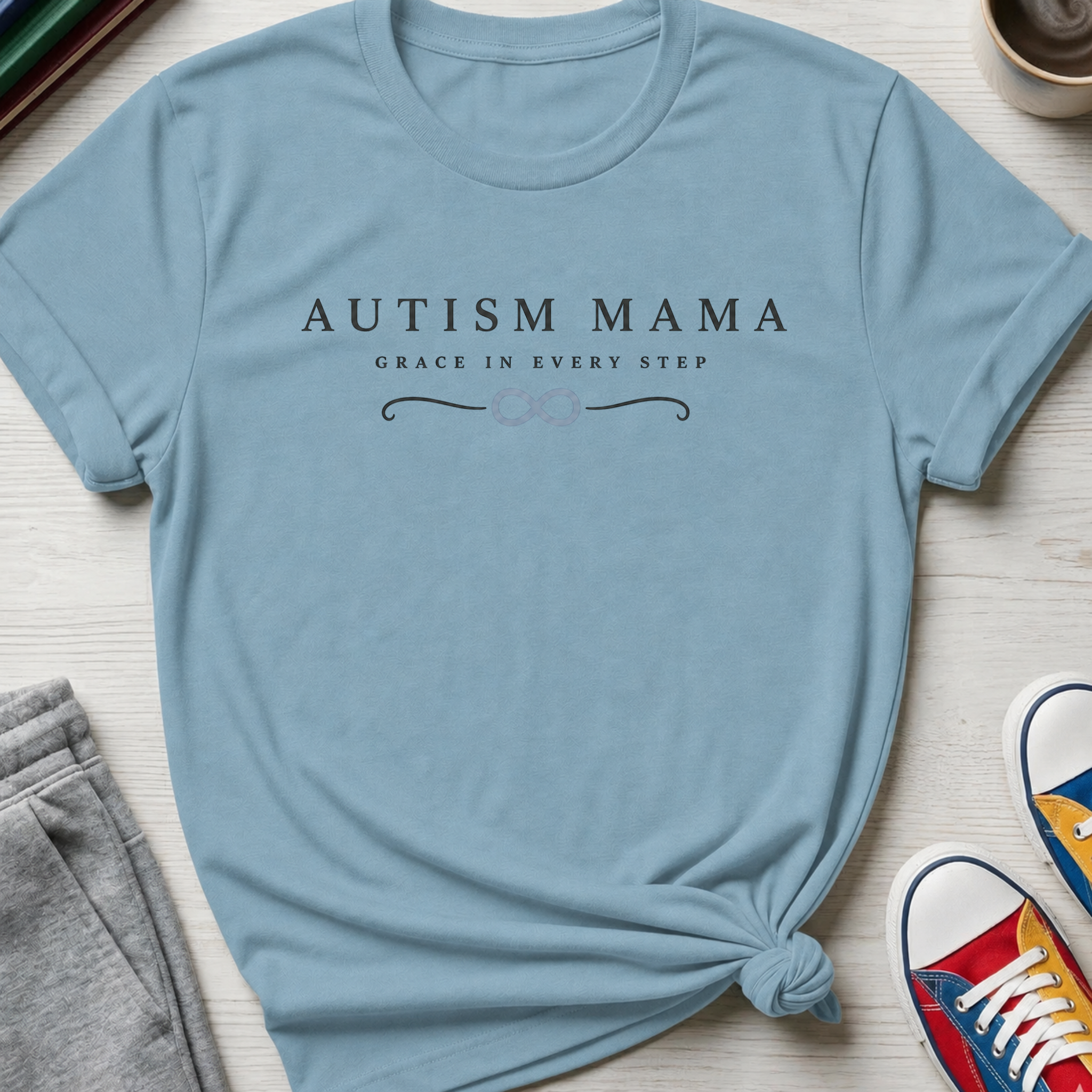Autism Mama Grace in Every Step | T-Shirt