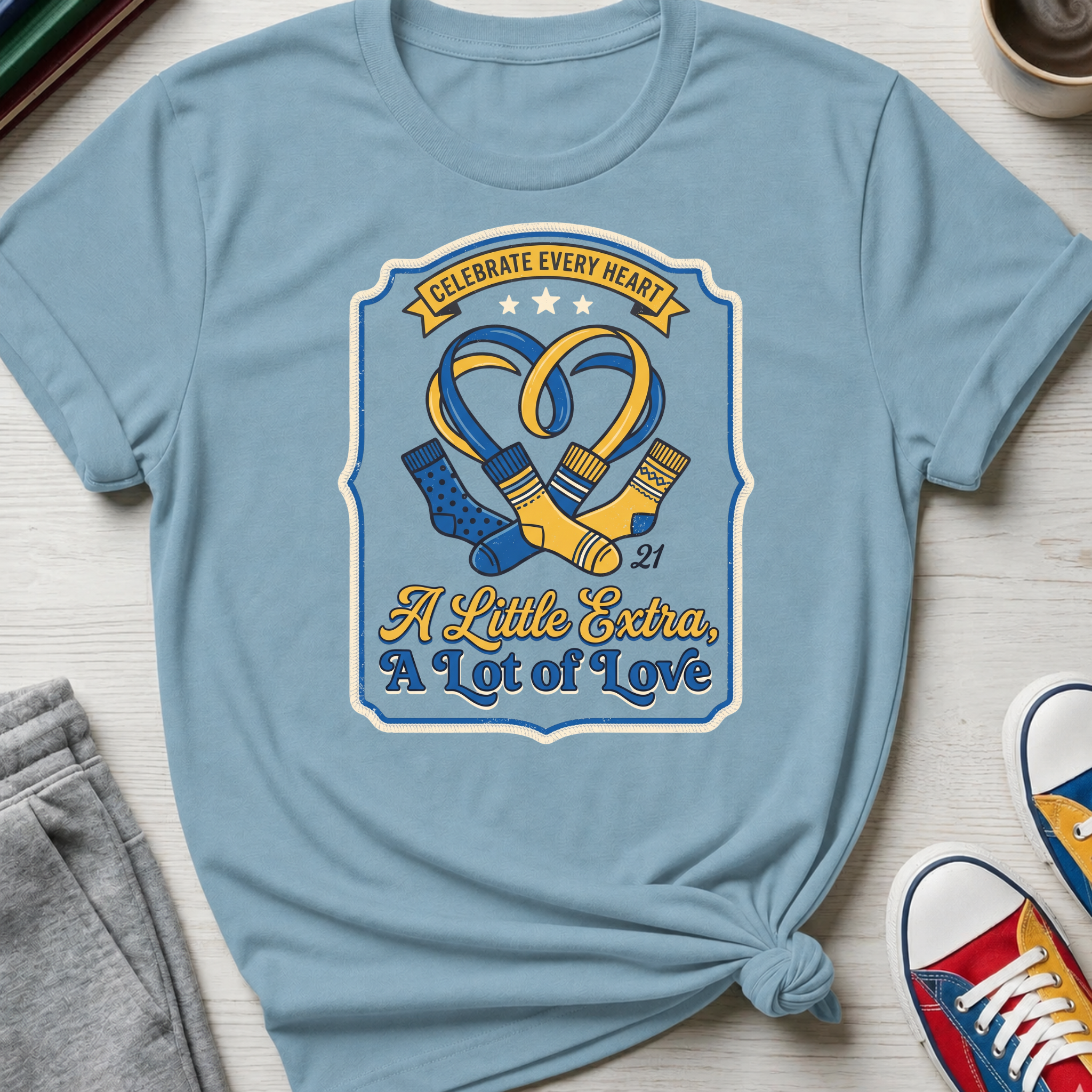 Little Extra Lot of Love - Shield | T-Shirt