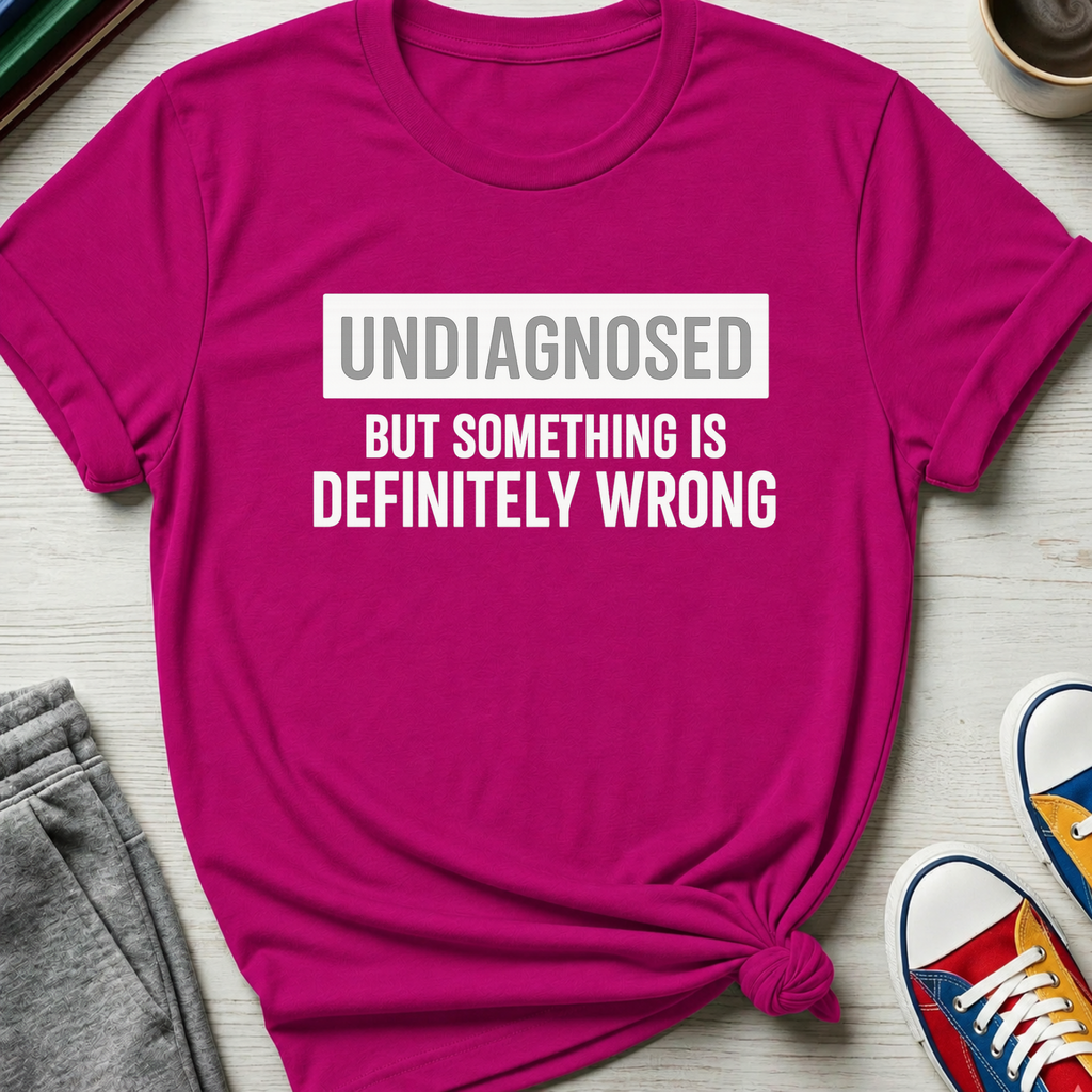 Undiagnosed But Something Is Definitely Wrong | T‑Shirt