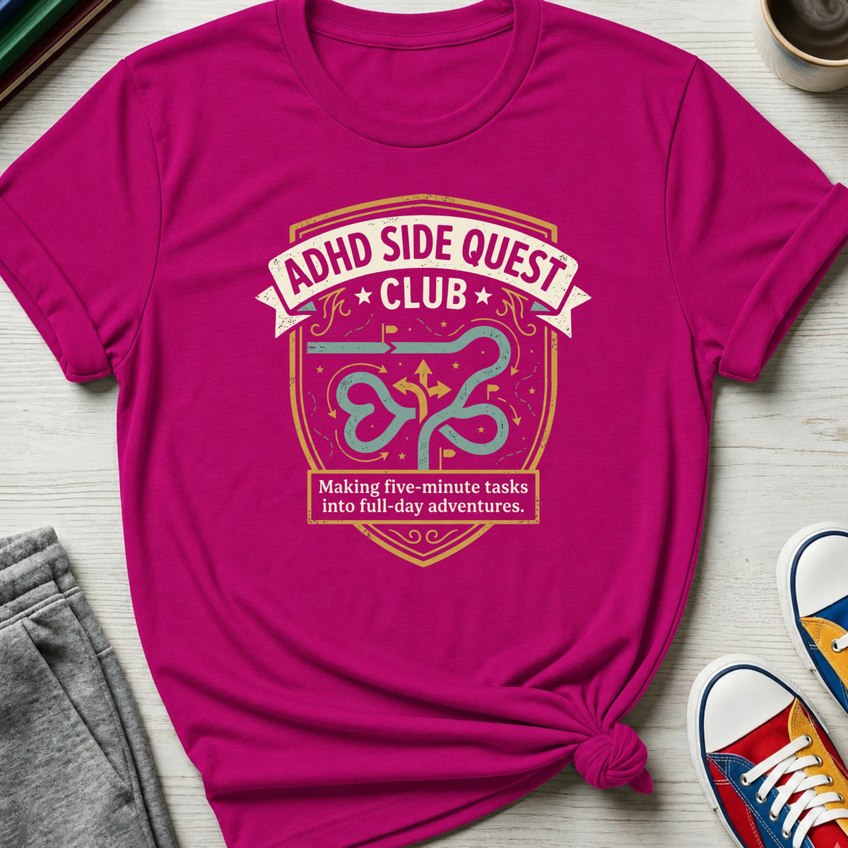 Side Quest Club Adventures | T-Shirt
