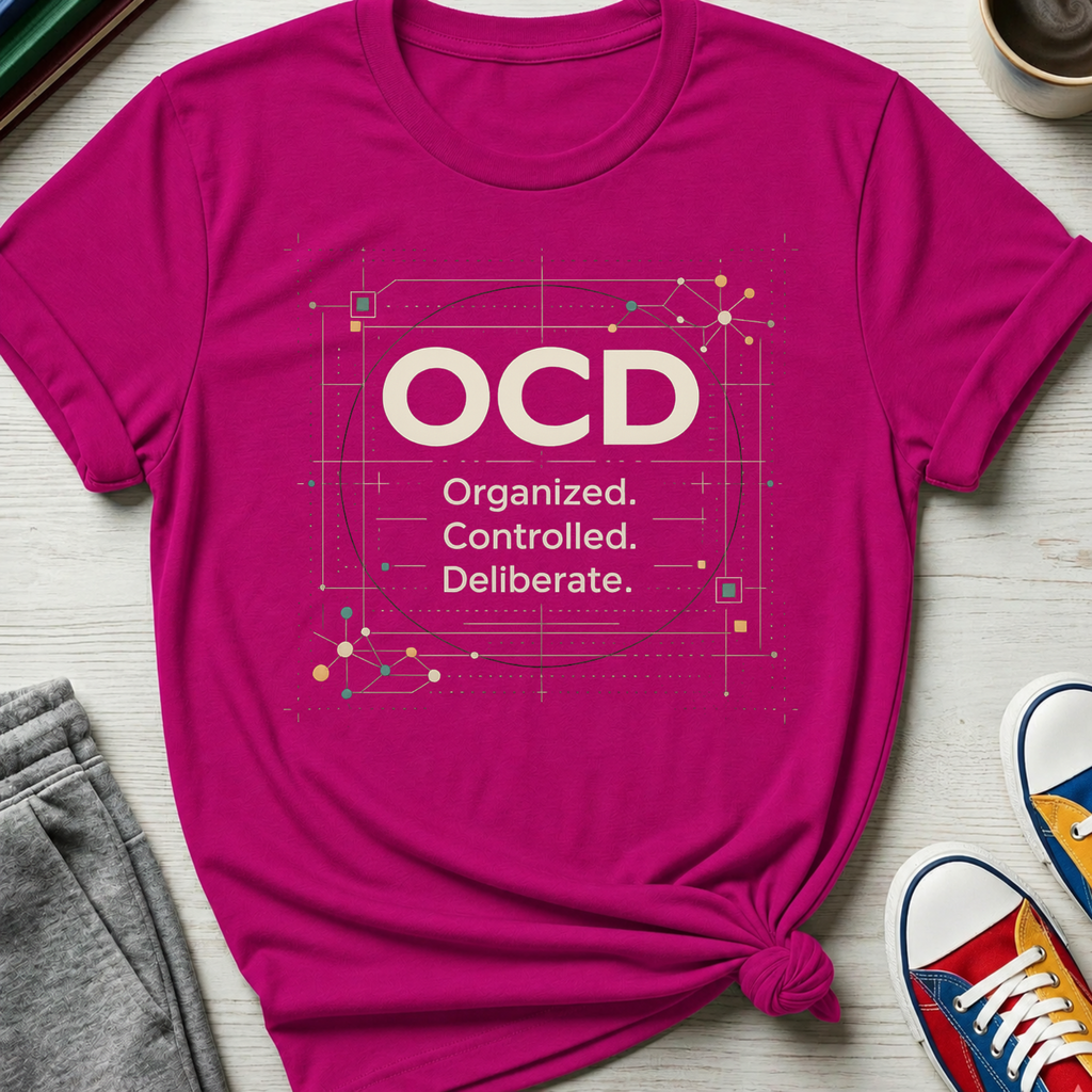 OCD Organized Controlled Deliberate | T-Shirt