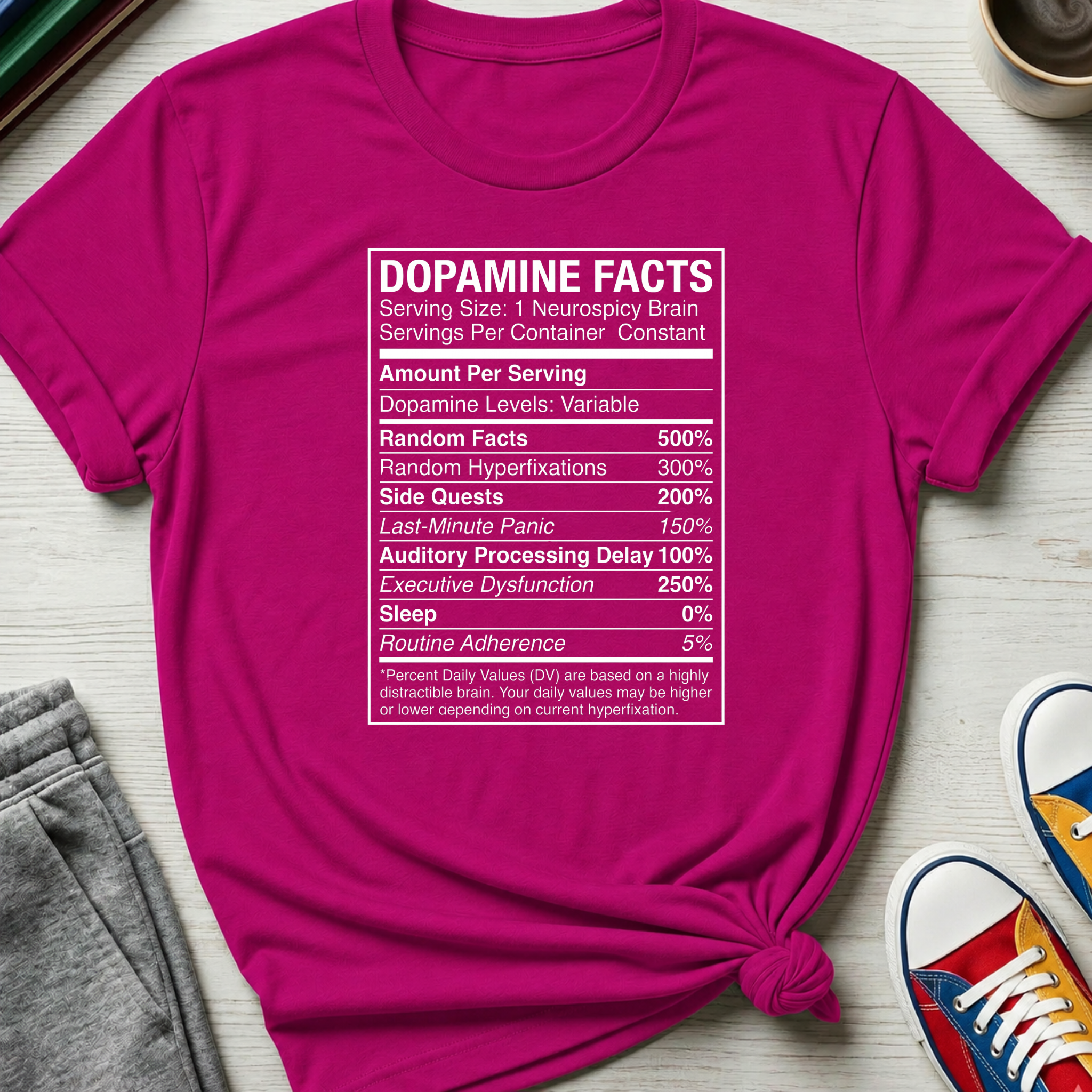 Dopamine Facts | T-Shirt