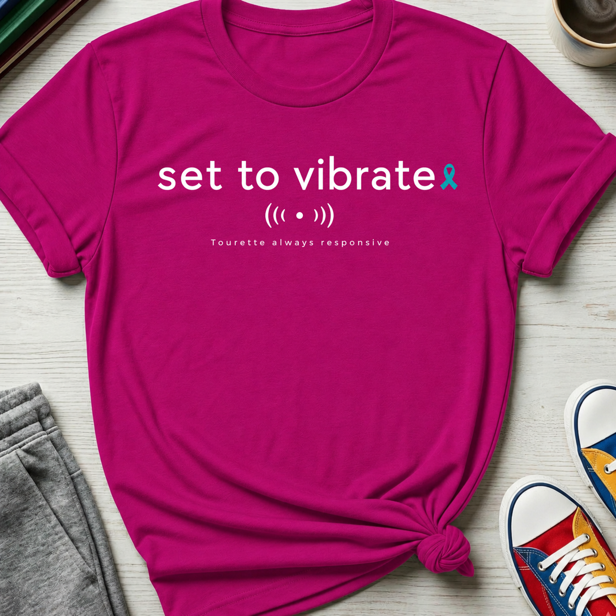 Tourette Set to Vibrate | T-Shirt