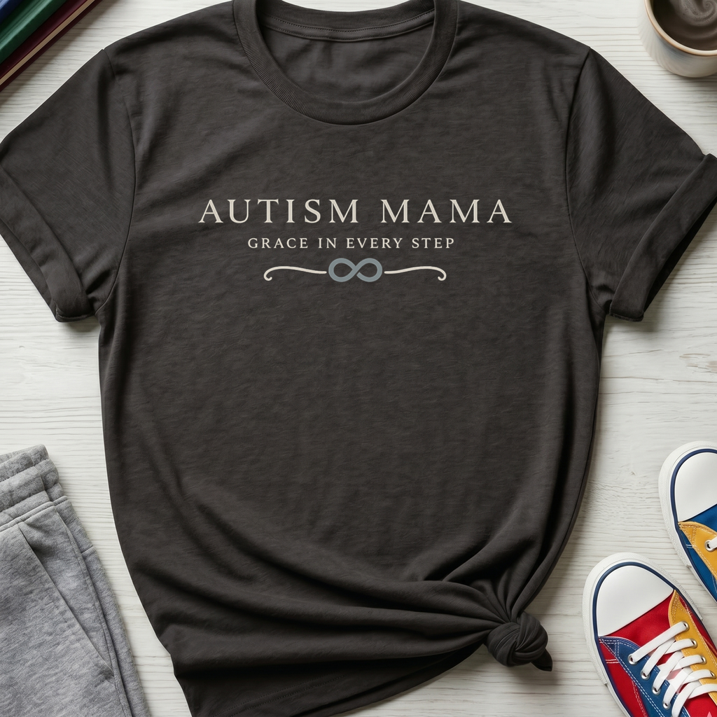 Autism Mama Grace in Every Step | T-Shirt
