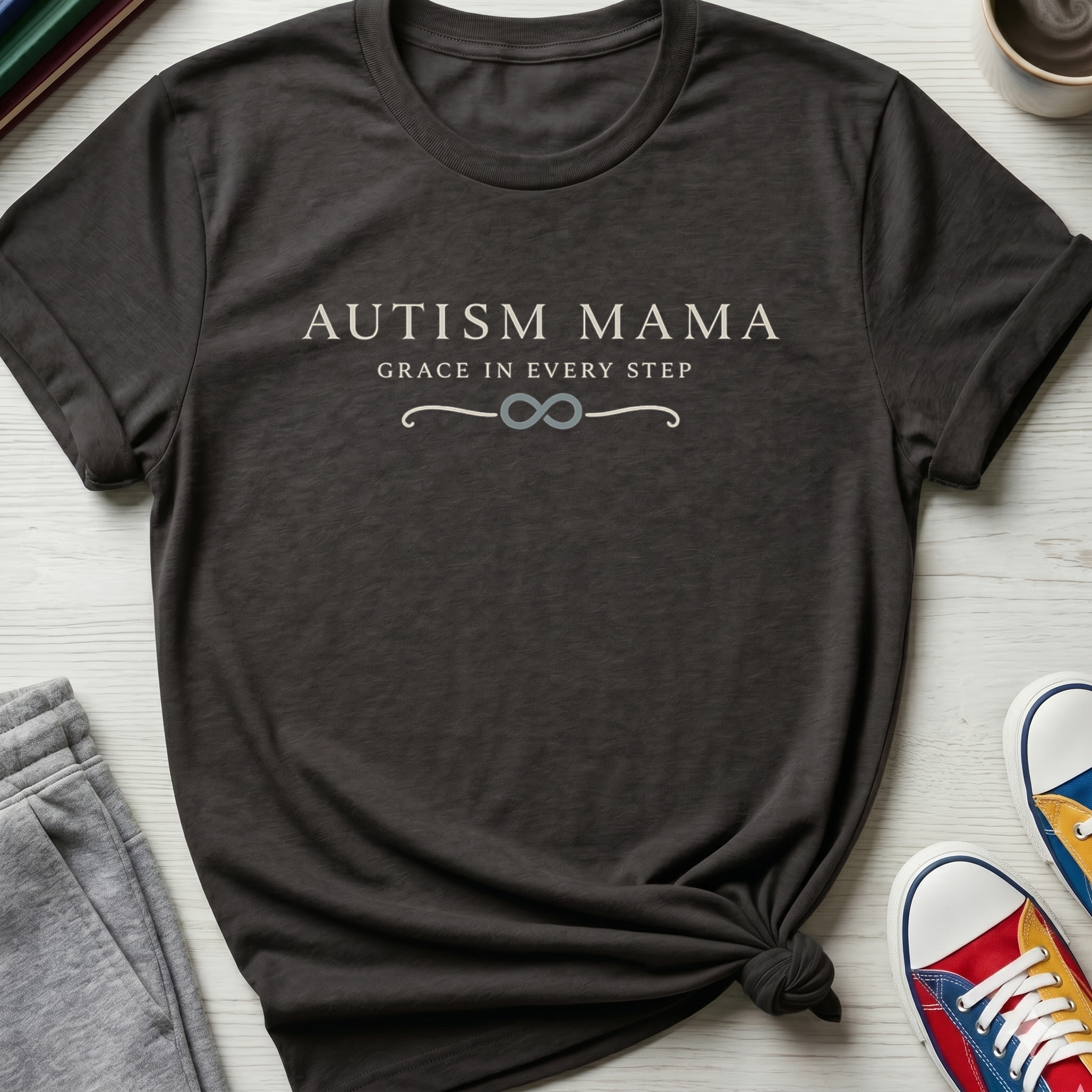 Autism Mama Grace in Every Step | T-Shirt