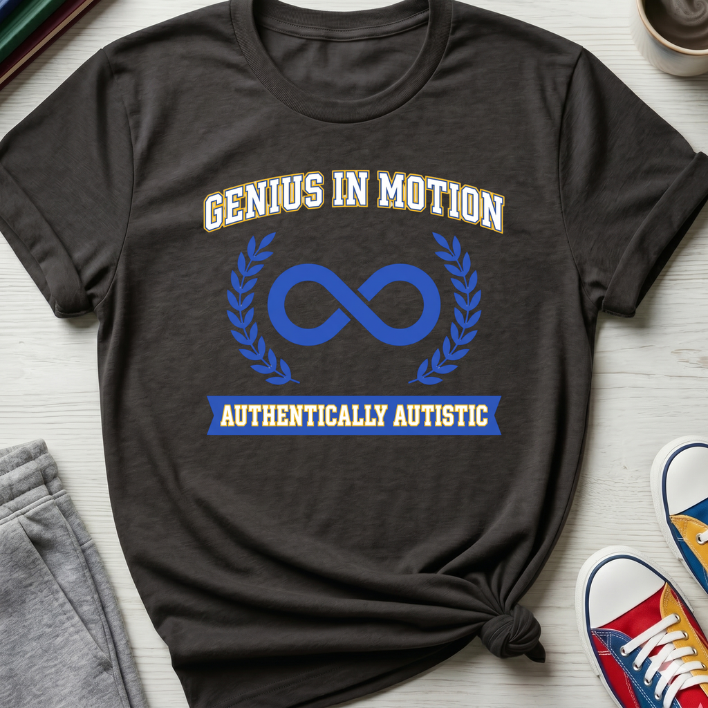 Autism Genius in Motion | T-Shirt