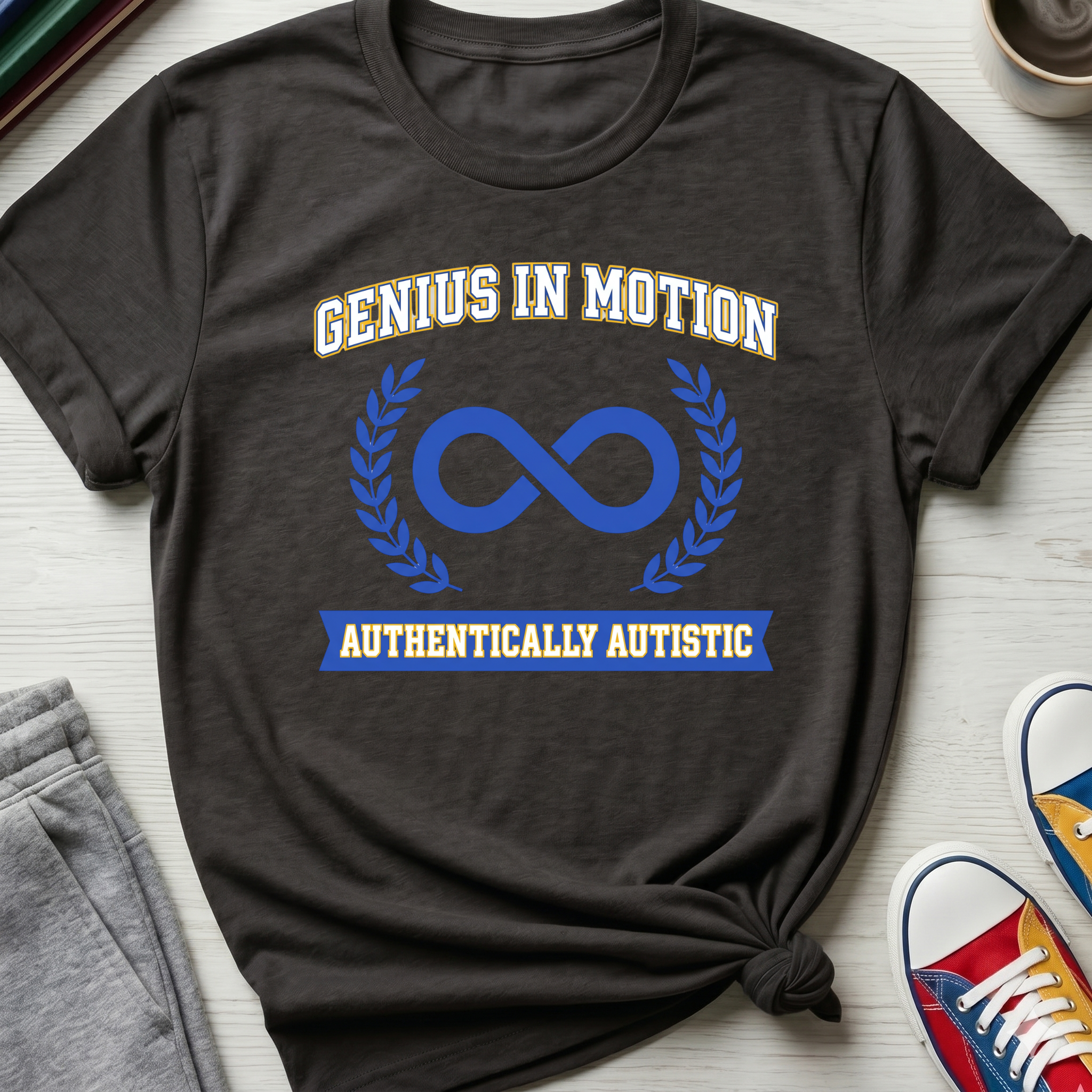 Autism Genius in Motion | T-Shirt