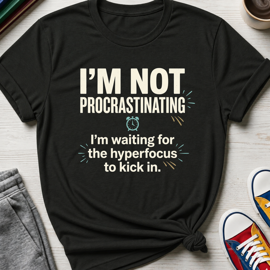 Not Procrastinating | T-Shirt