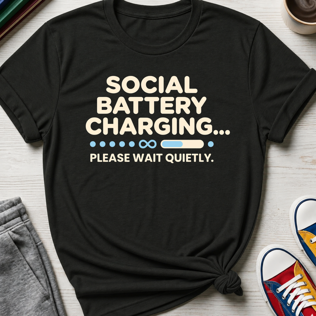 Social Battery Charging | T-Shirt