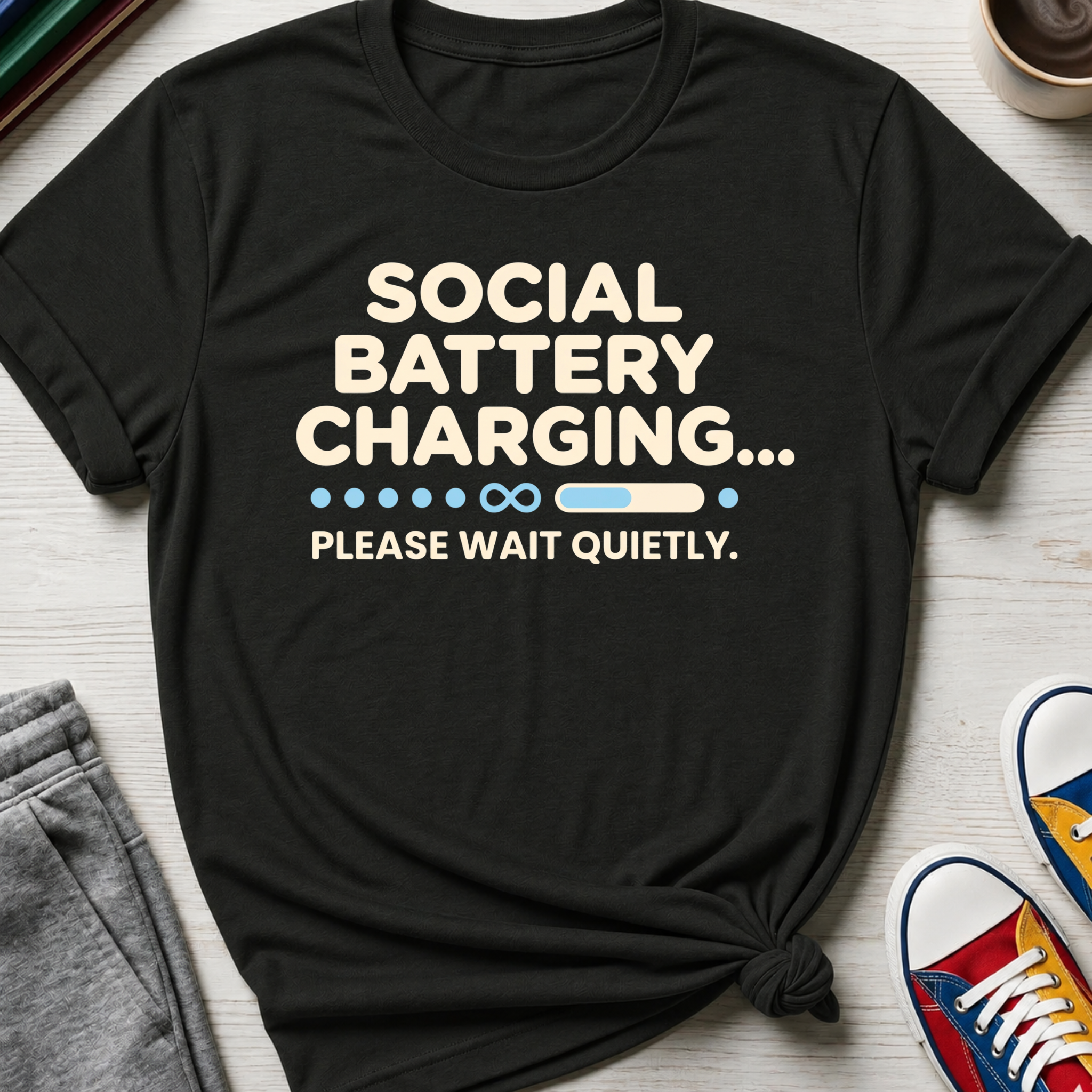 Social Battery Charging | T-Shirt