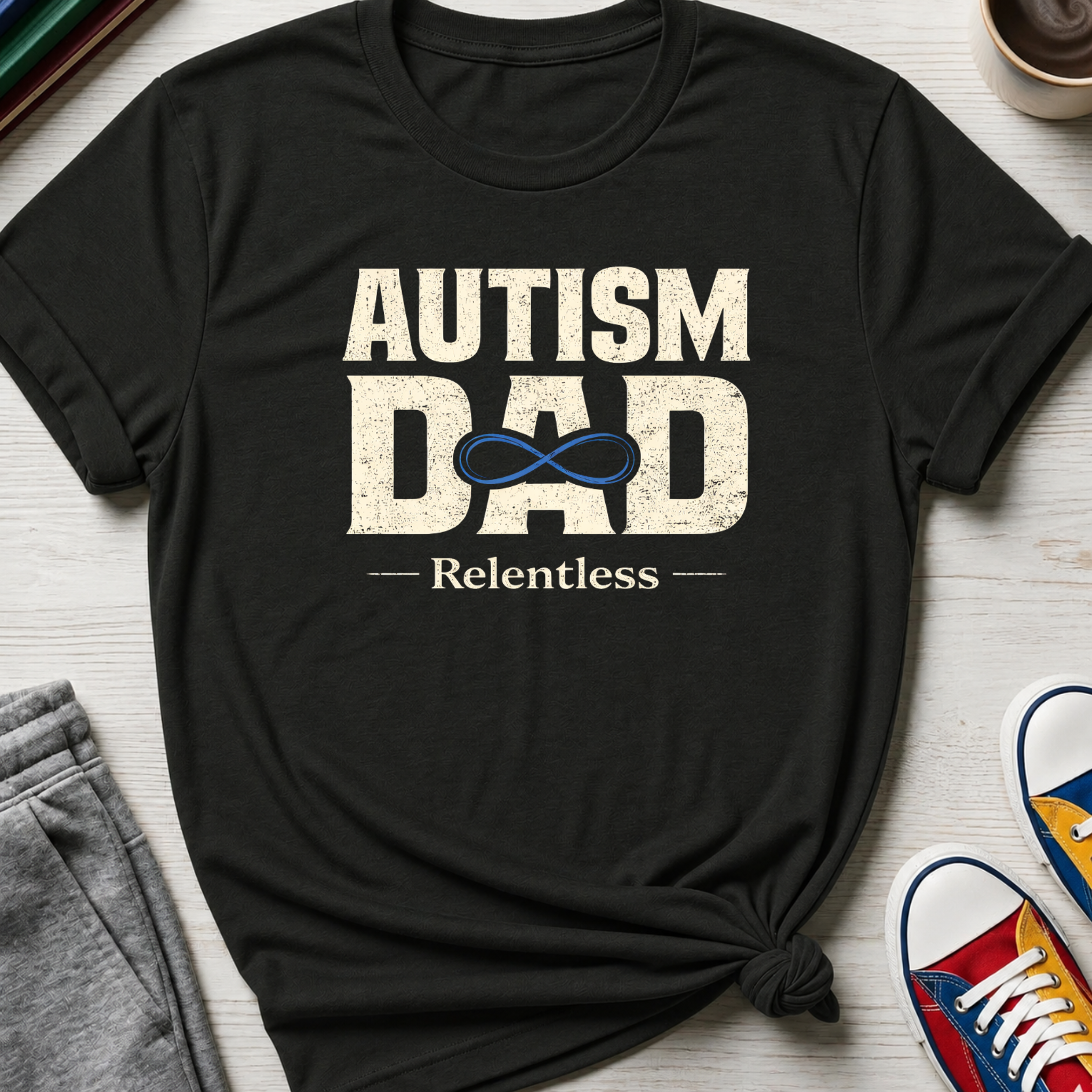 Autism Dad Relentless | T-Shirt