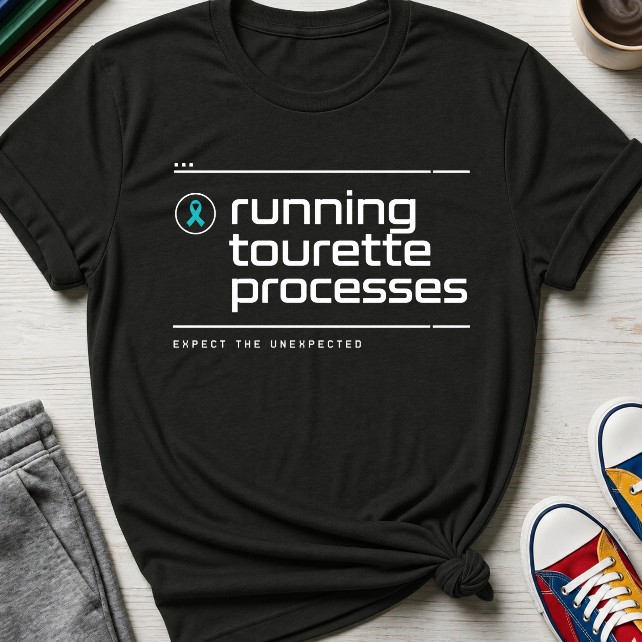 Tourette Running Processes | T-Shirt