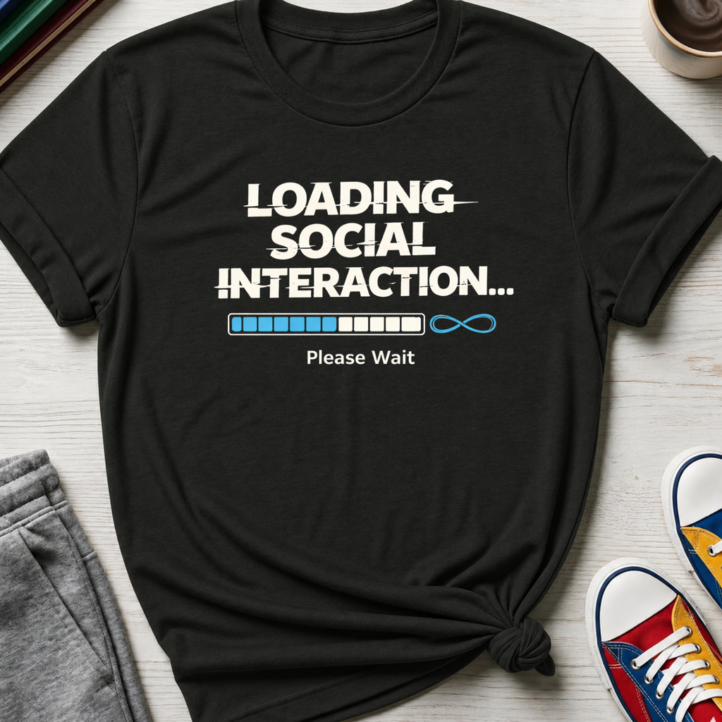 Autism Loading Social Interaction | T-Shirt