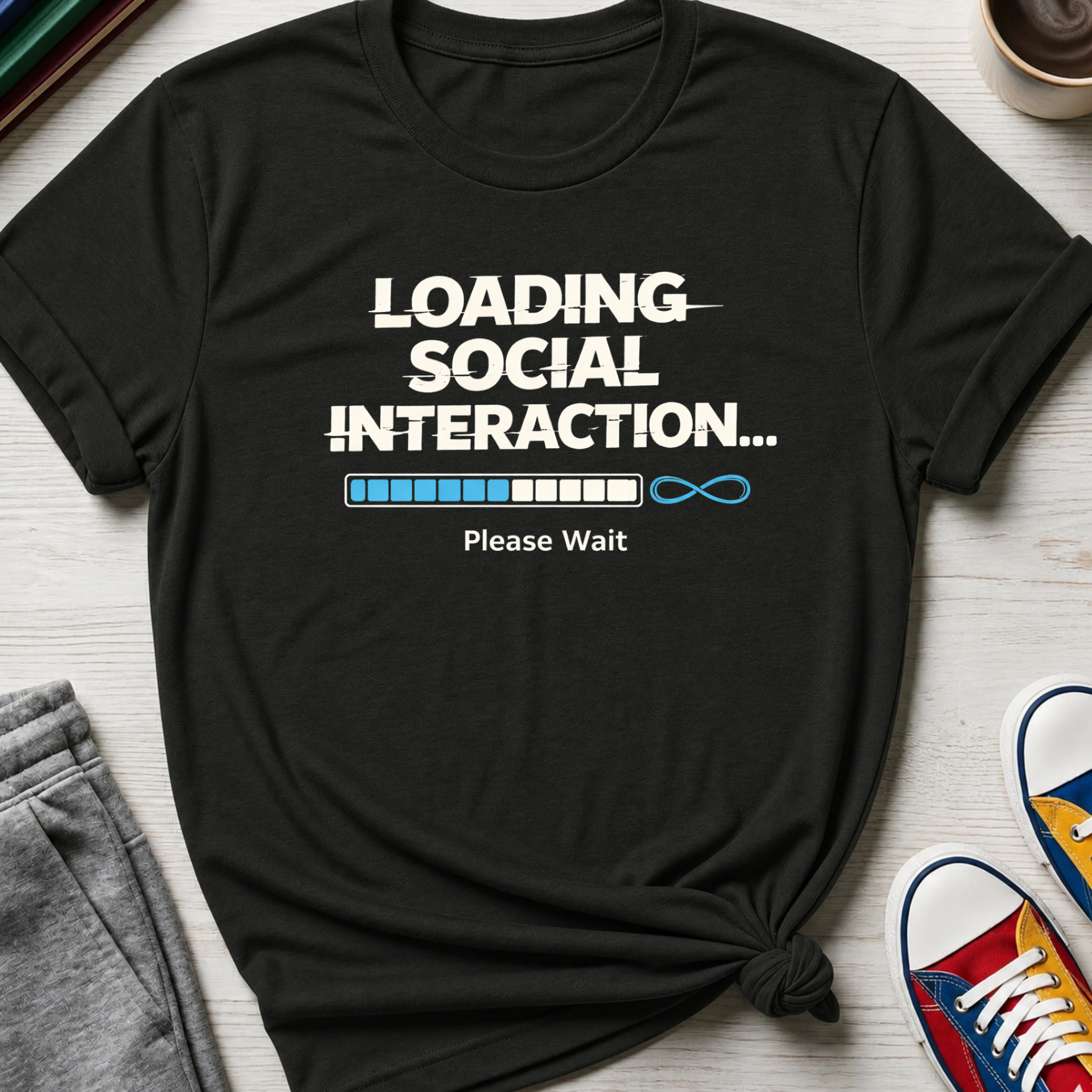 Autism Loading Social Interaction | T-Shirt