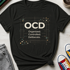 OCD Organized Controlled Deliberate | T-Shirt