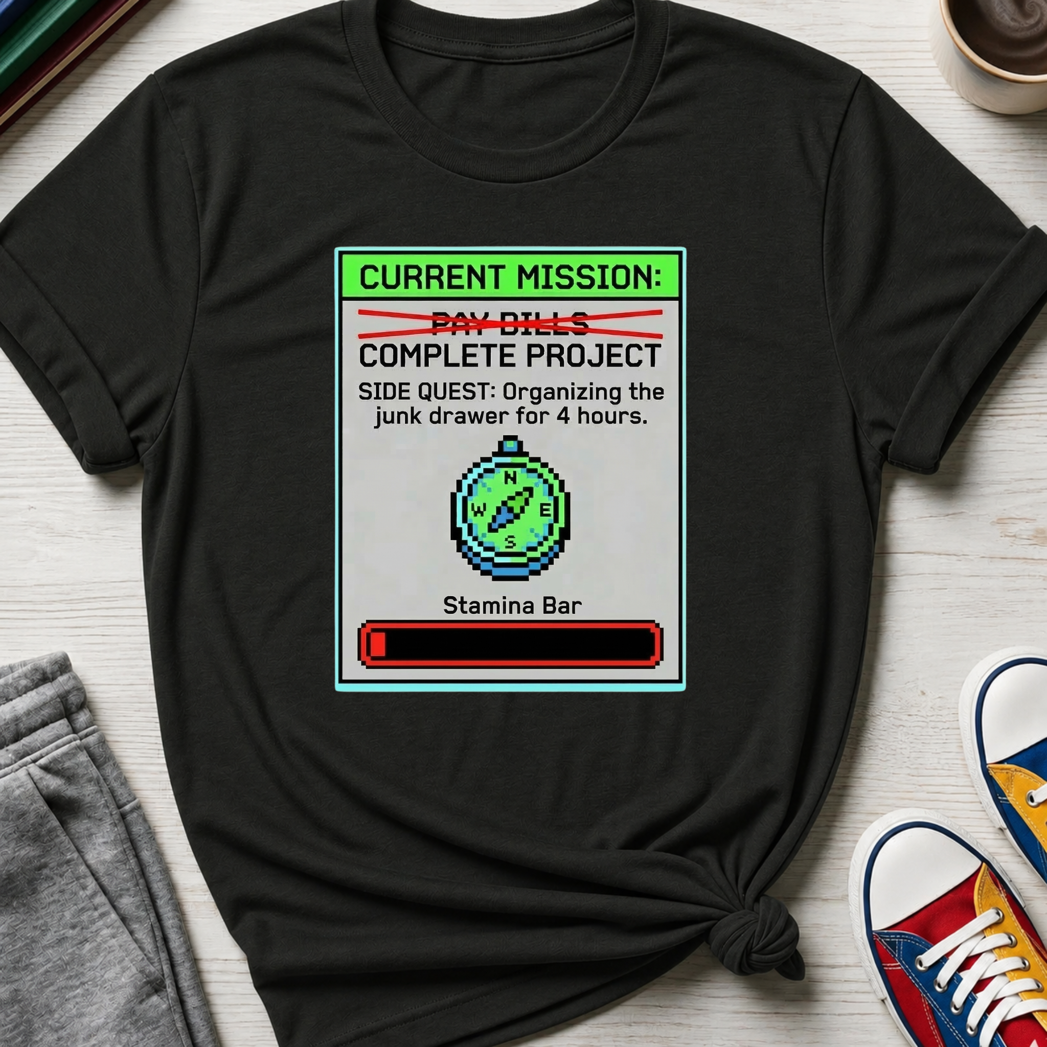 Current Mission: Side Quest | T-Shirt