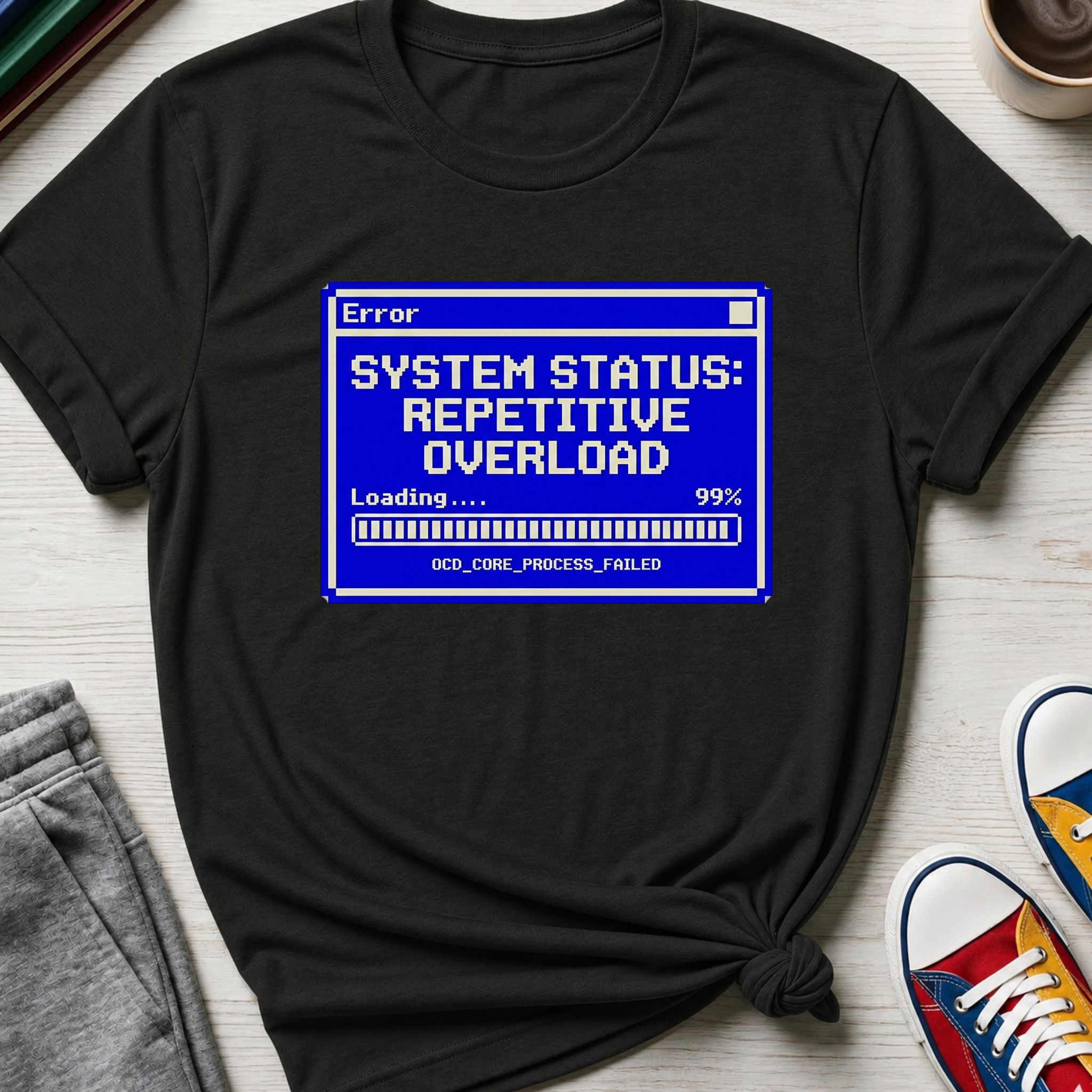 OCD Error Repetitive Overload | T-Shirt